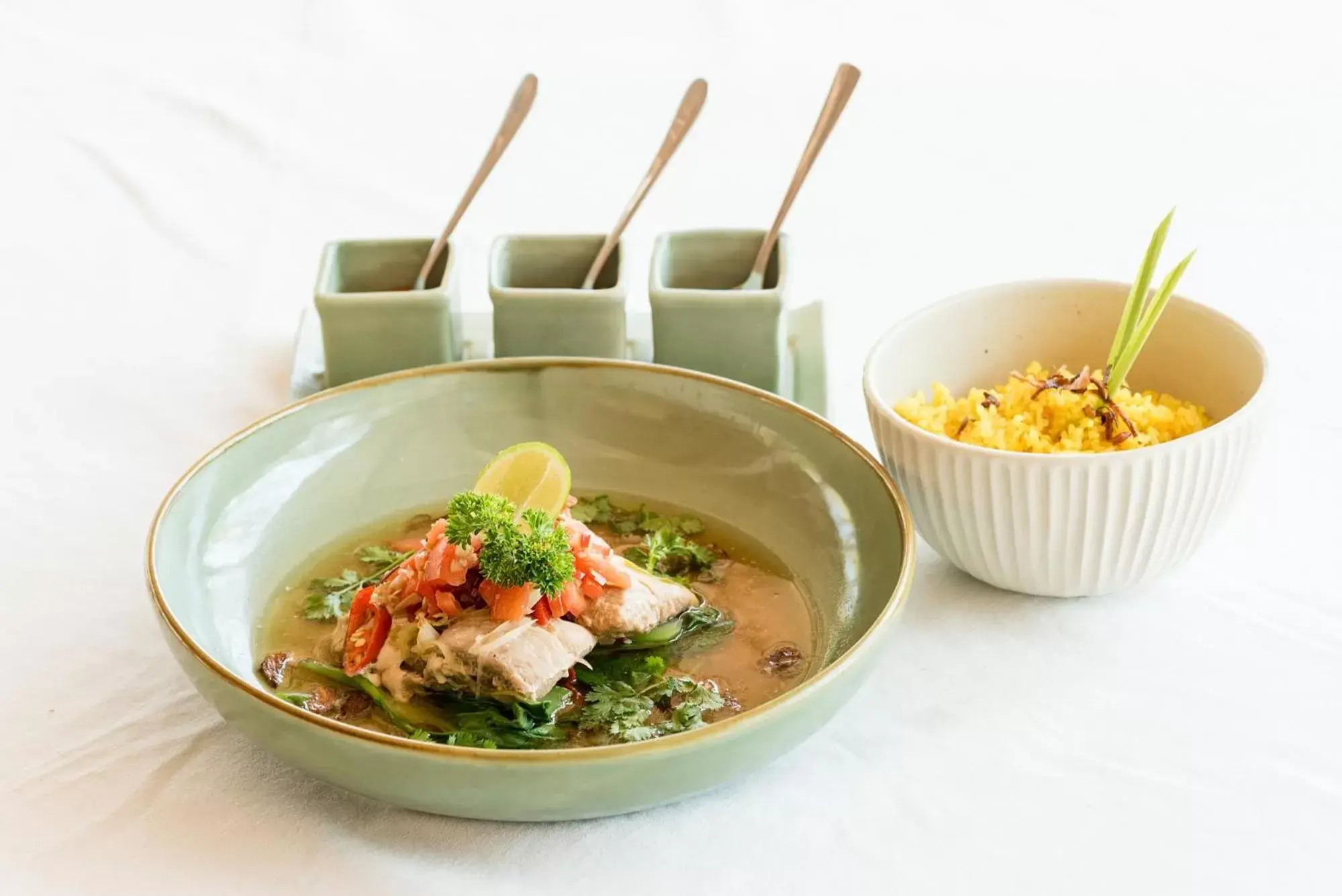 Food close-up in NusaBay Menjangan Food close-up in NusaBay Menjangan