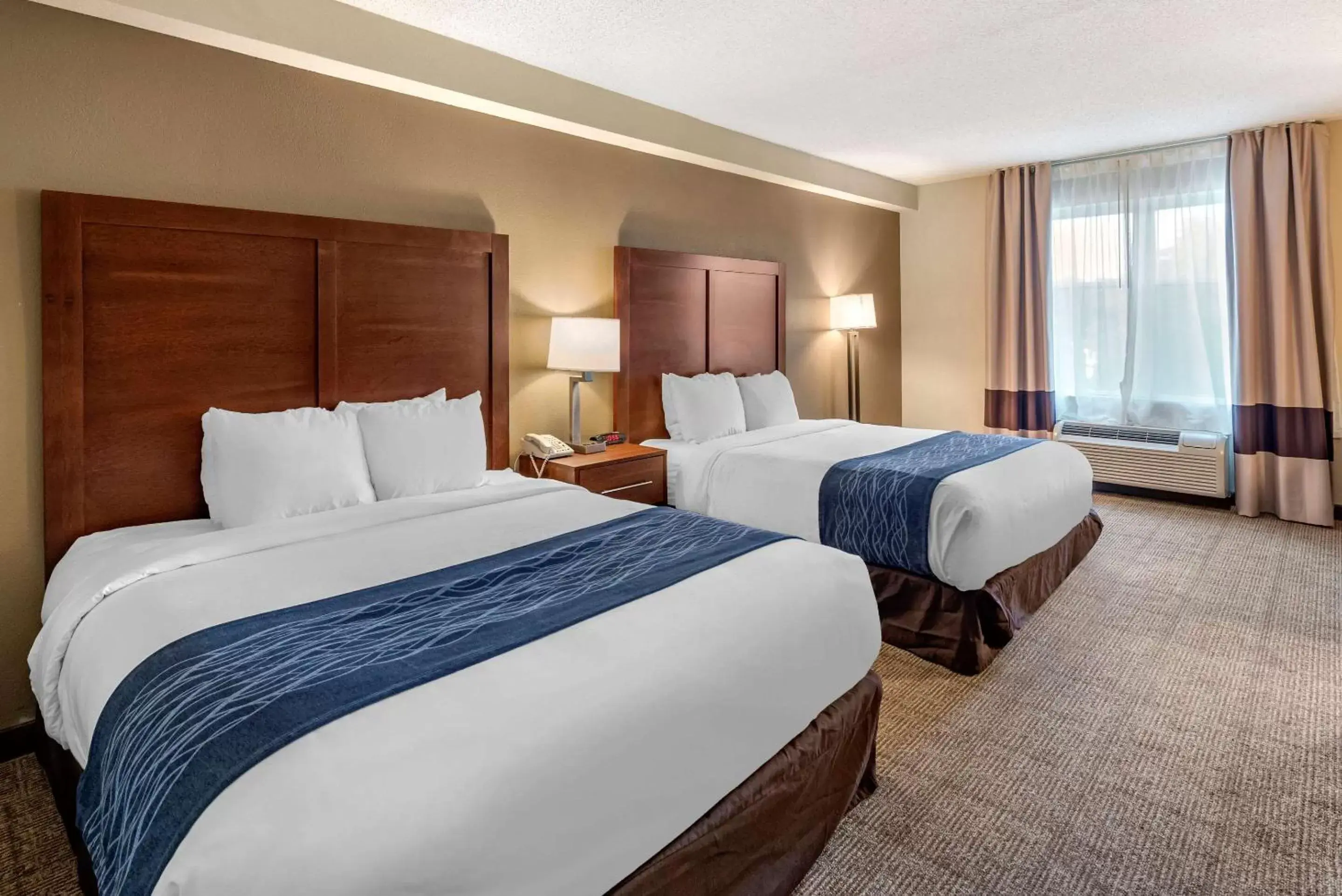 Photo of the whole room, Bed in Comfort Inn & Suites Virginia Beach-Norfolk Airport