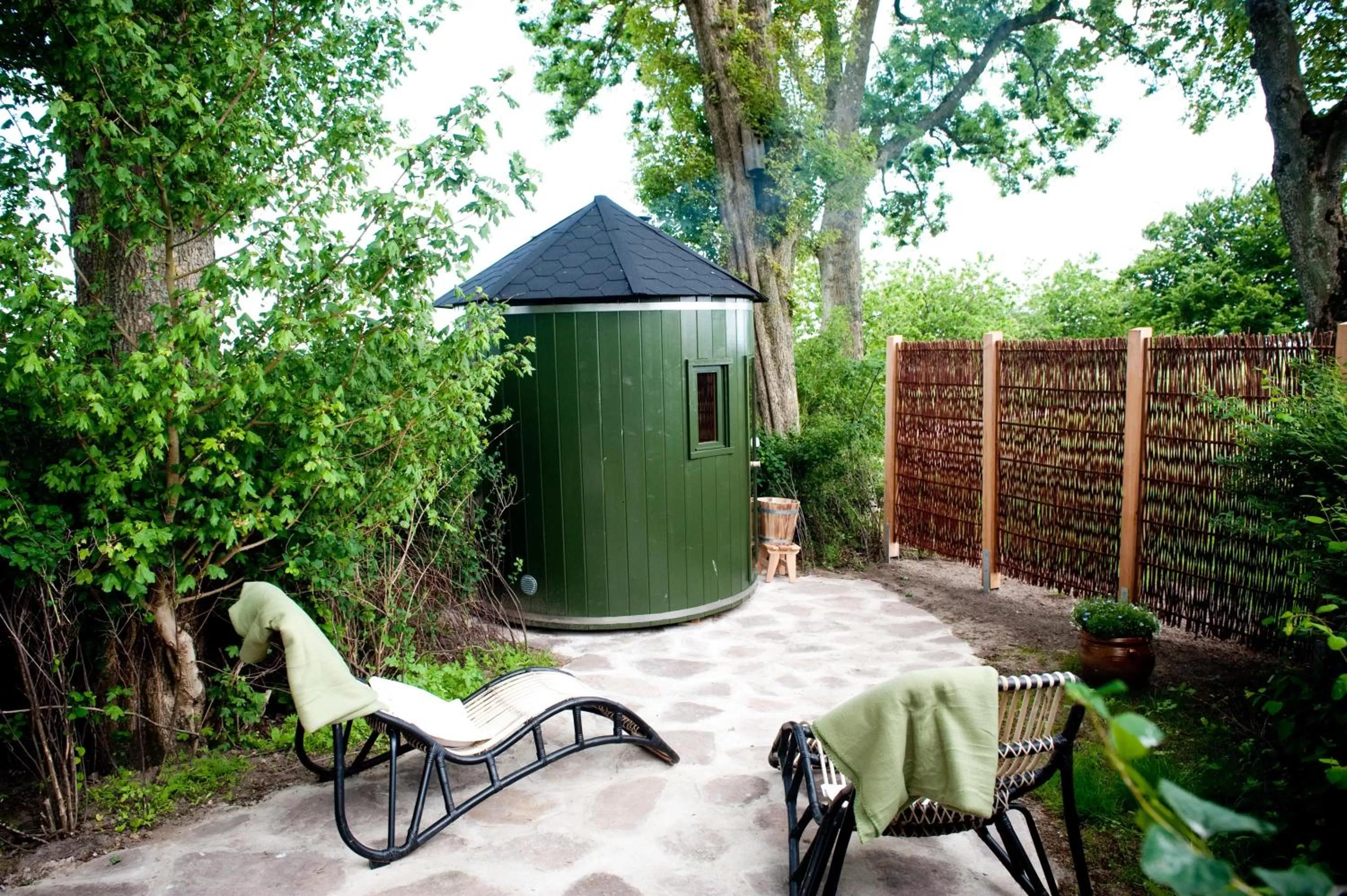 Garden in Benniksgaard Hotel