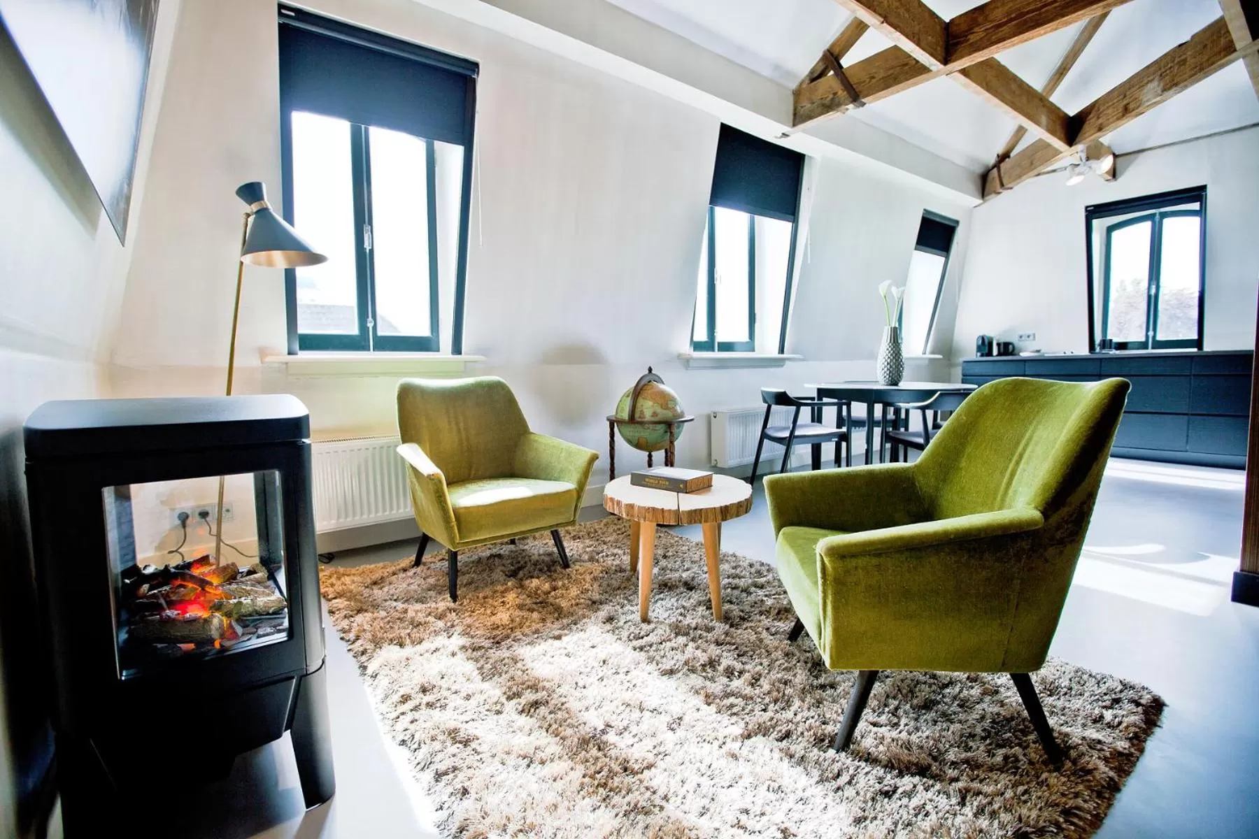 Seating Area in V Lofts