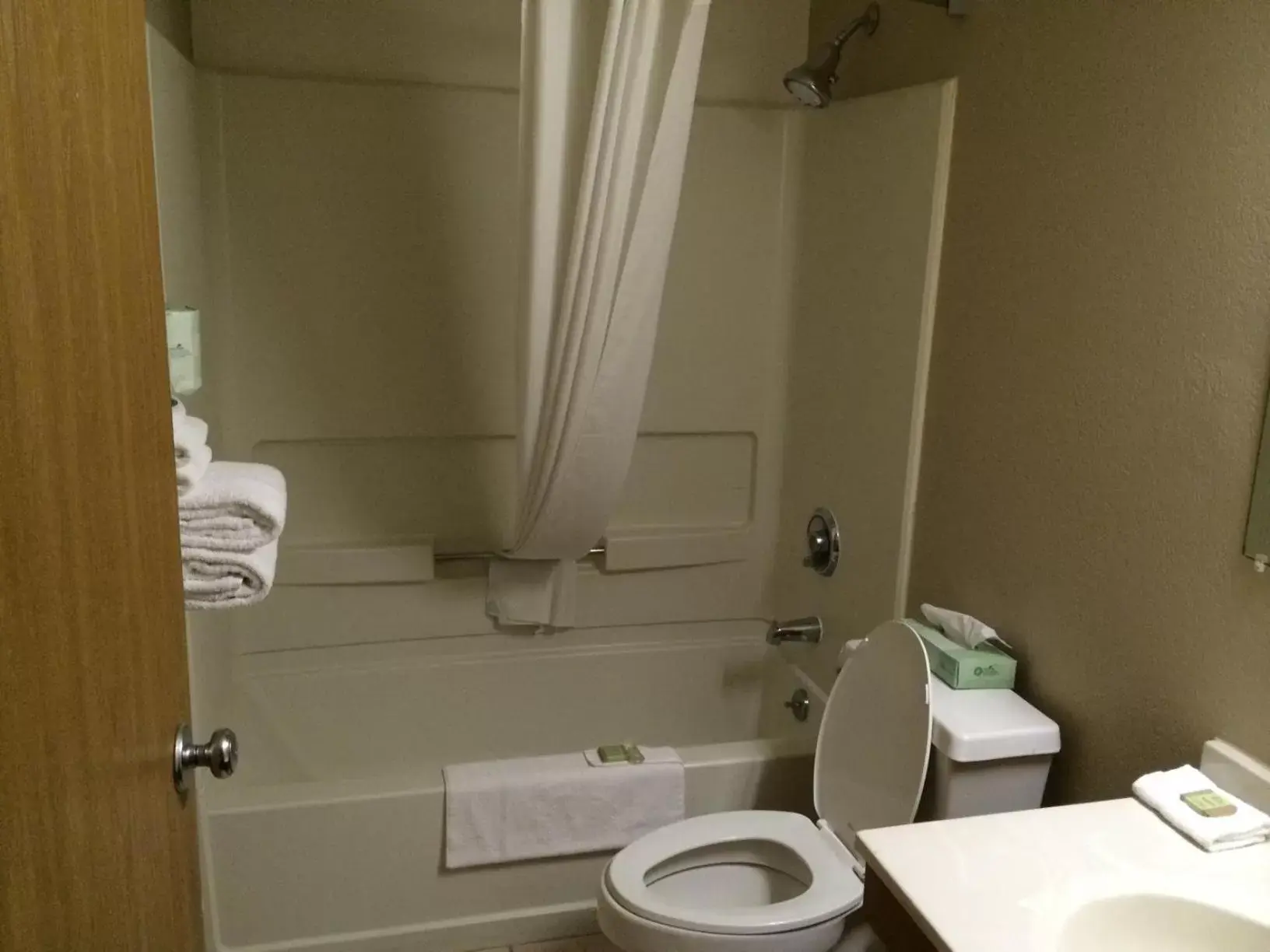 Bathroom in Super 8 by Wyndham Knoxville