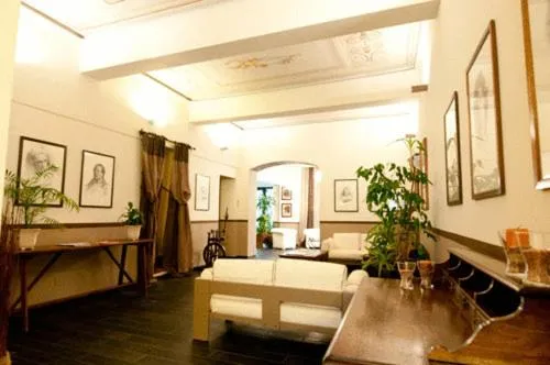 Lobby or reception in Albergo Ristorante Sant'Eustorgio