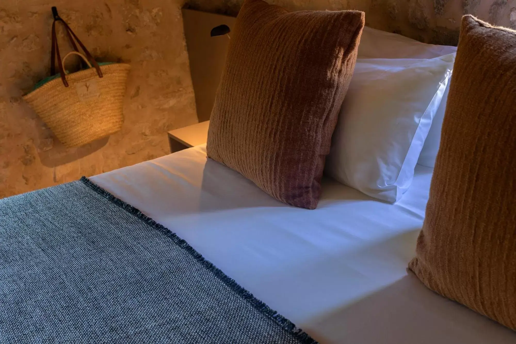 Bedroom, Bed in Can Aulí Luxury Retreat - Adults Only