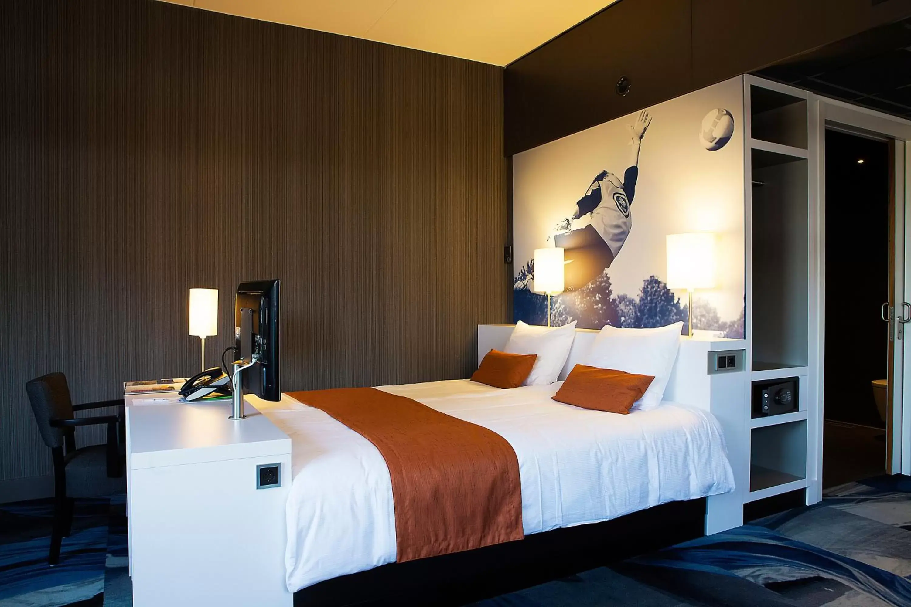 Bed in Fletcher Wellness-Hotel Sittard