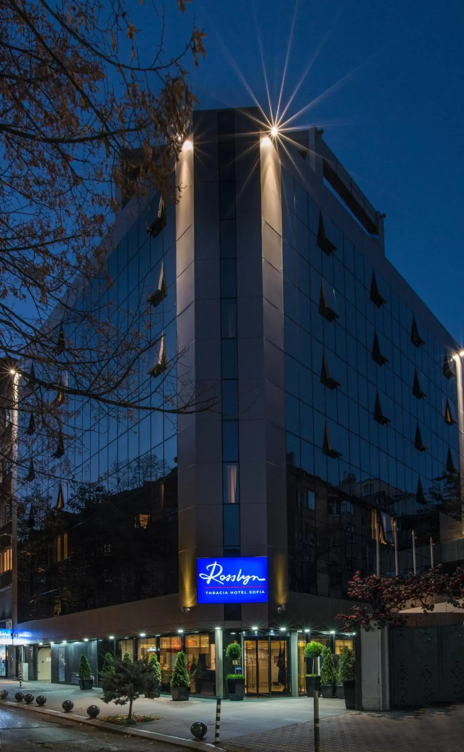 Facade/entrance, Property Building in Rosslyn Thracia Hotel Sofia