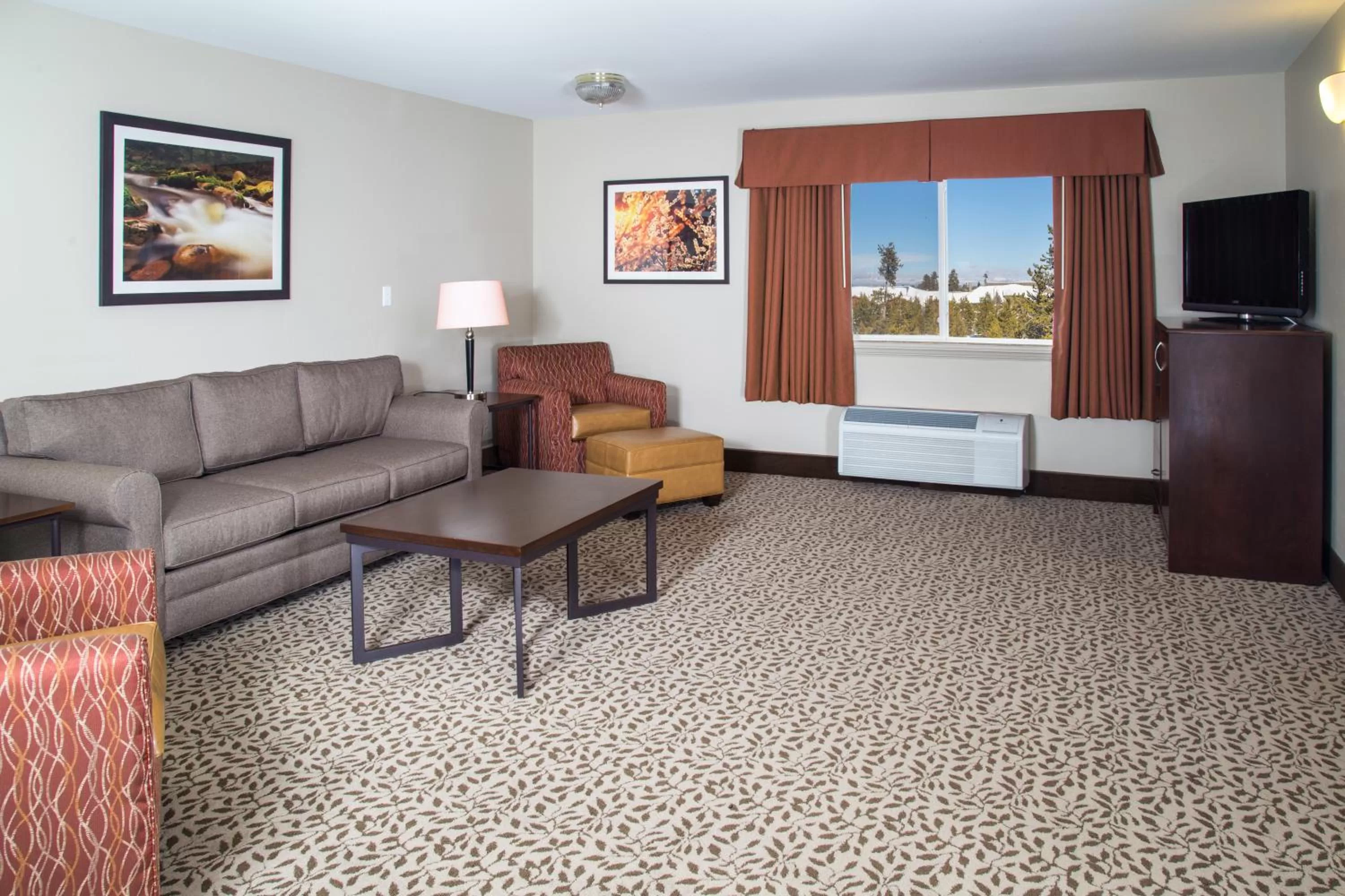 TV and multimedia in Gray Wolf Inn & Suites