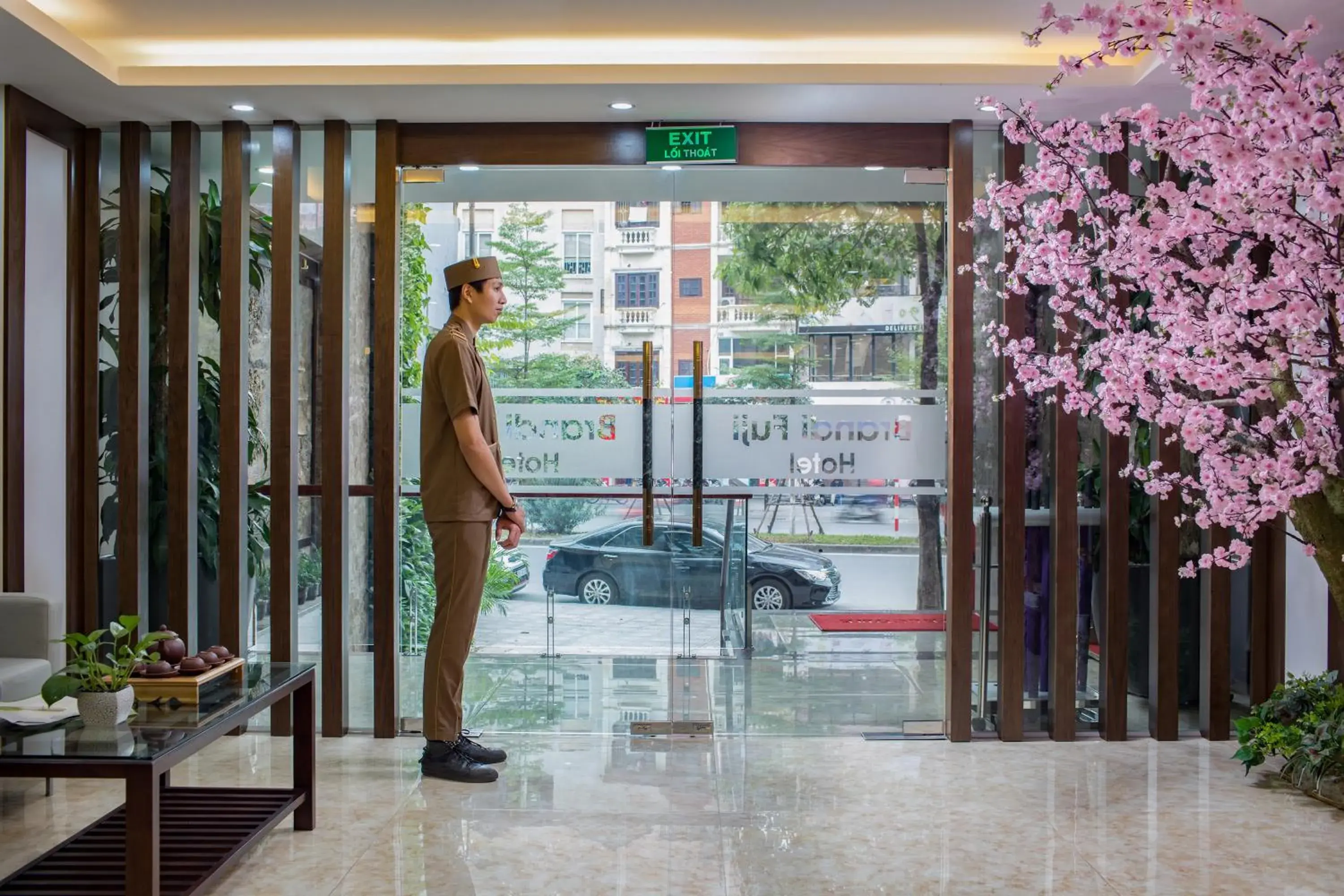 Staff in Brandi Fuji Hotel