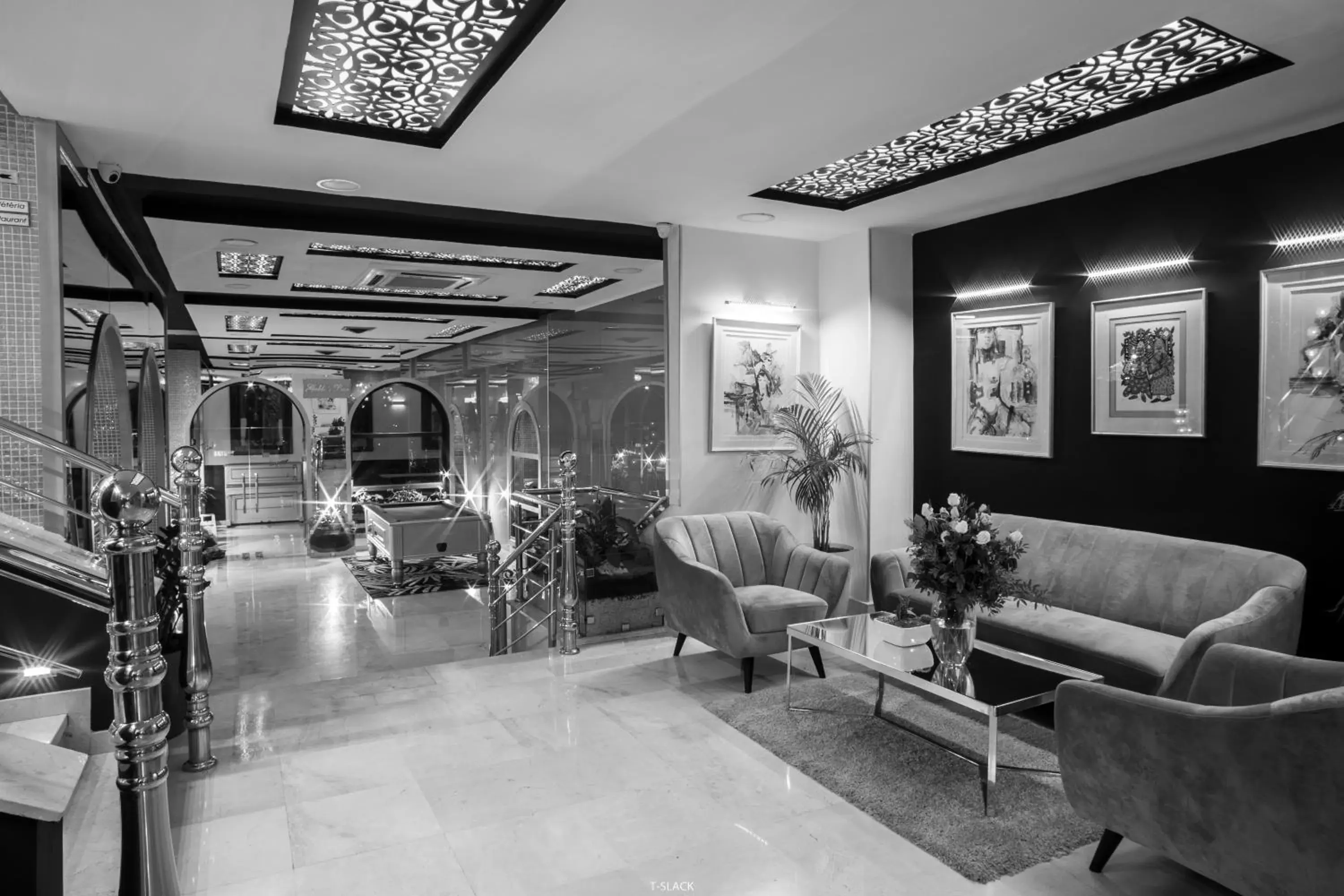 Lobby/Reception in Hôtel Tanjah Flandria