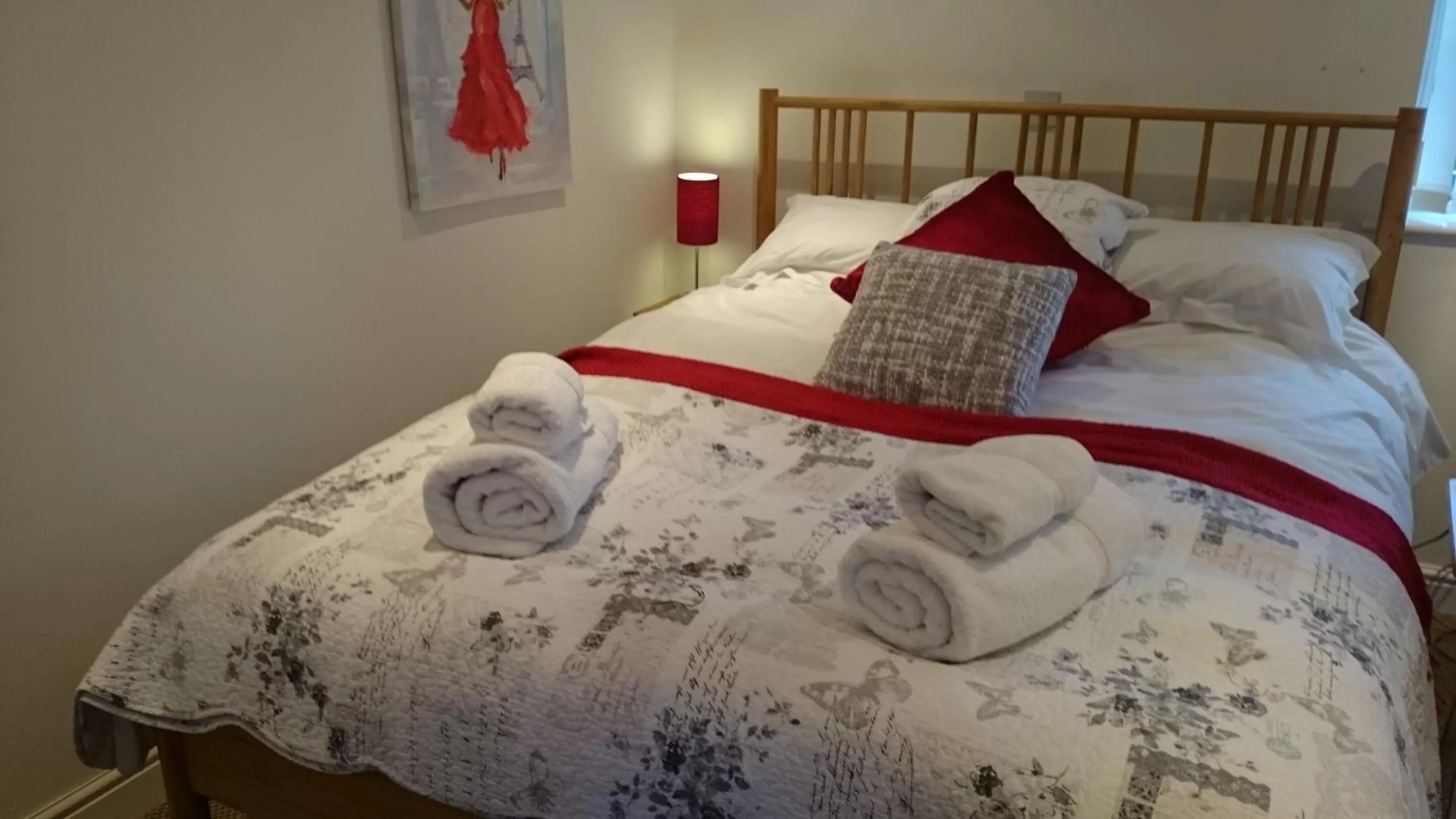 Bed in White Horse Inn