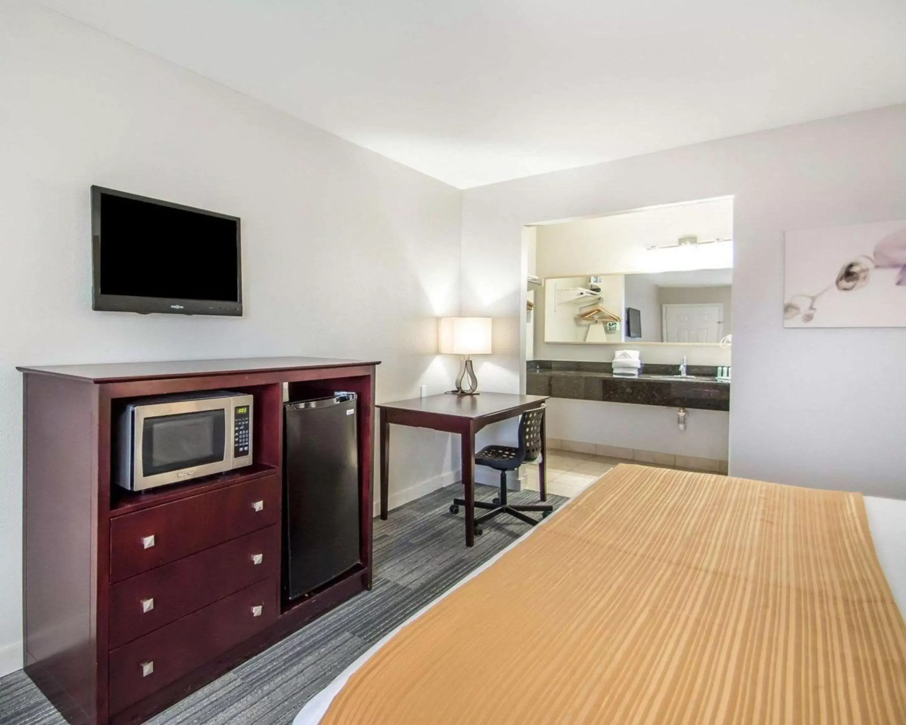 Photo of the whole room, TV/Entertainment Center in Quality Inn & Suites By the Parks
