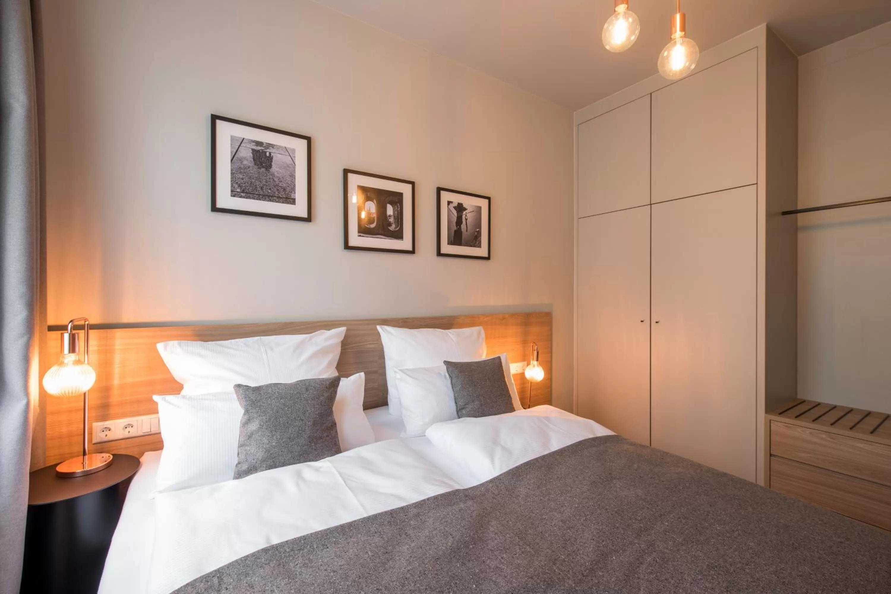 Bedroom, Bed in stattHotel Weimar