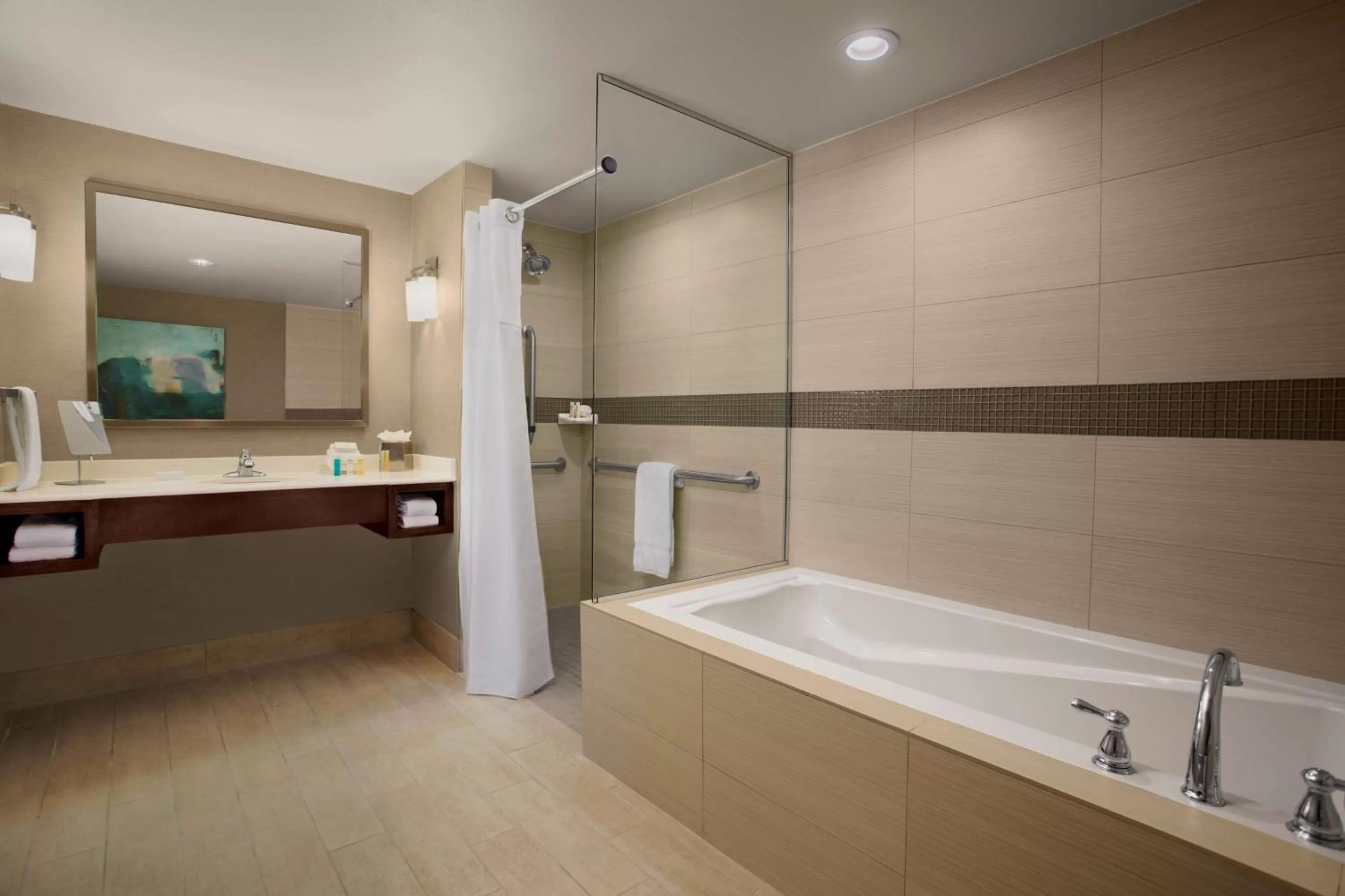 Bathroom in Hilton Garden Inn Lubbock