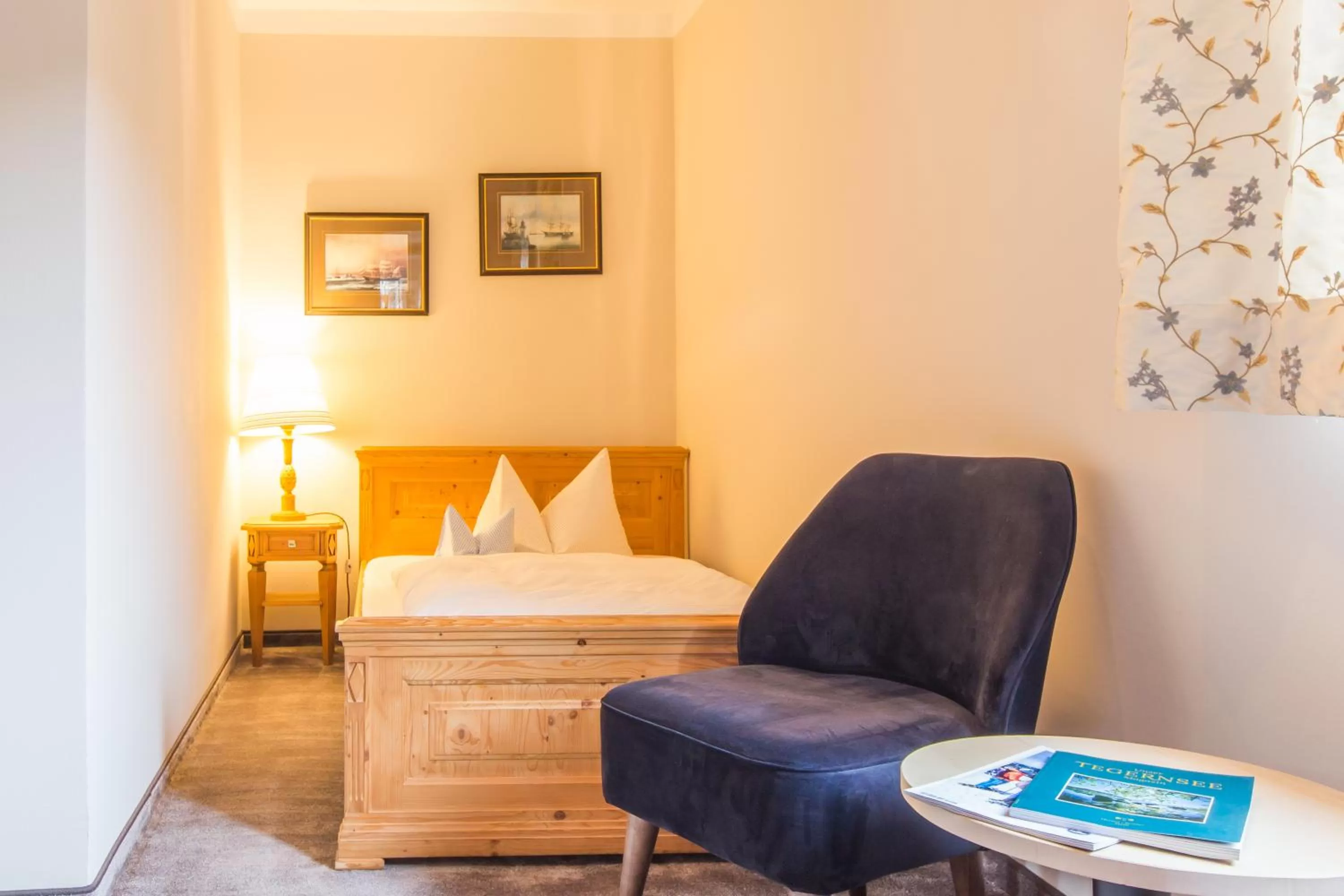 Decorative detail, Bed in Hotel Berlin Tegernsee