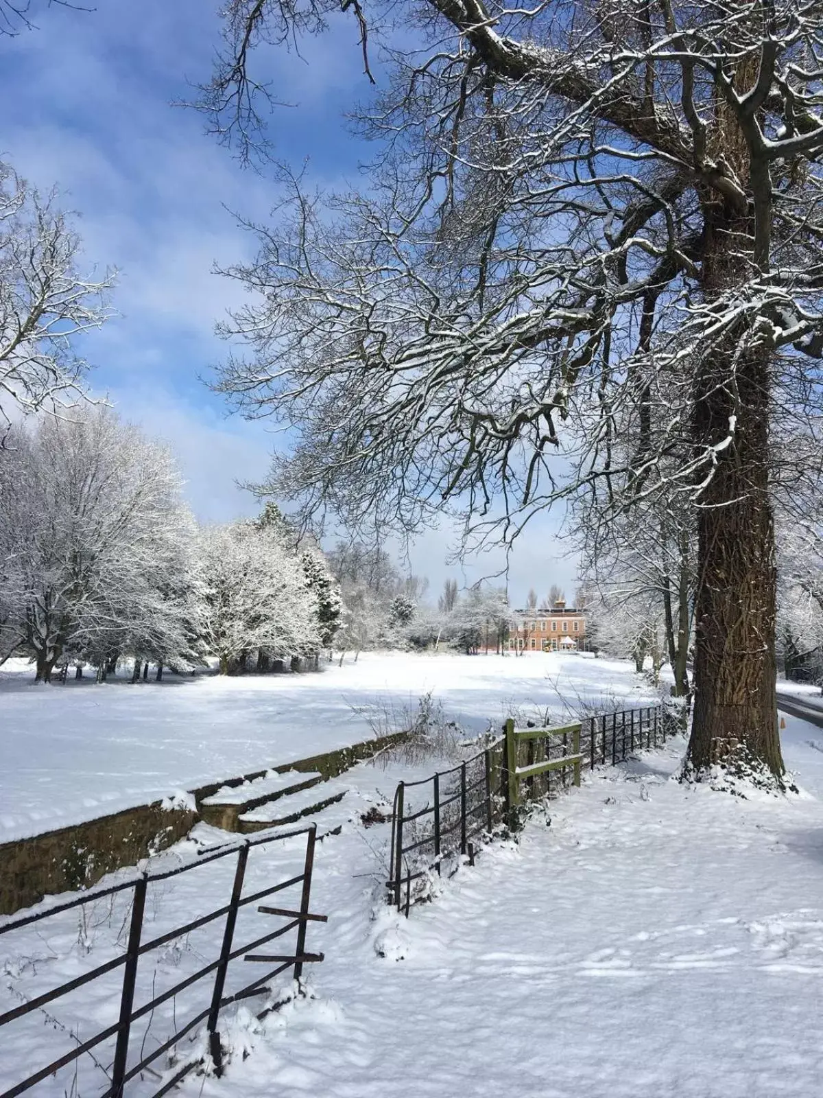 Winter in Blackwell Grange Hotel