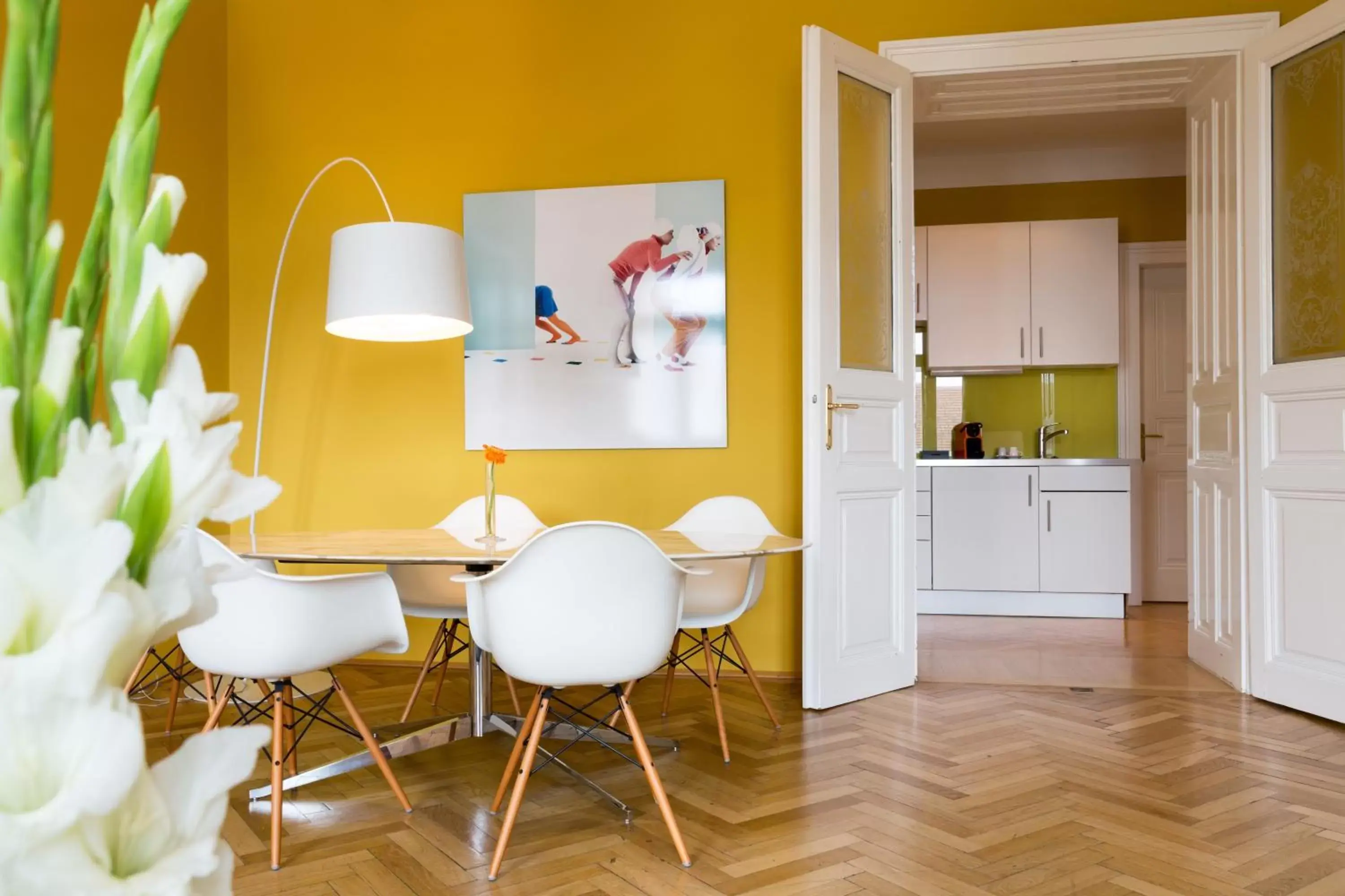 Living room, Dining Area in Small Luxury Hotel Altstadt Vienna