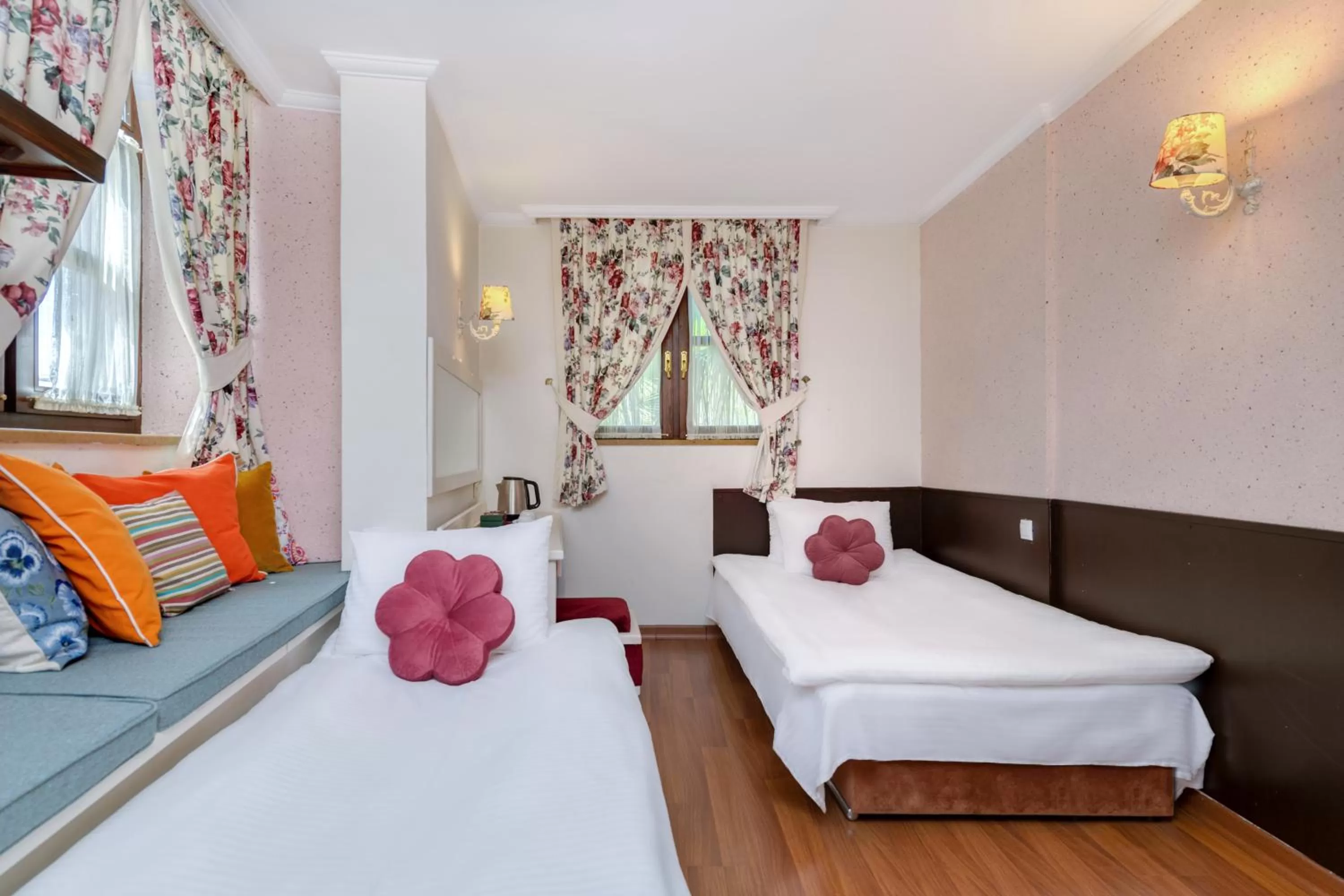 Bed in Adalya Port Hotel