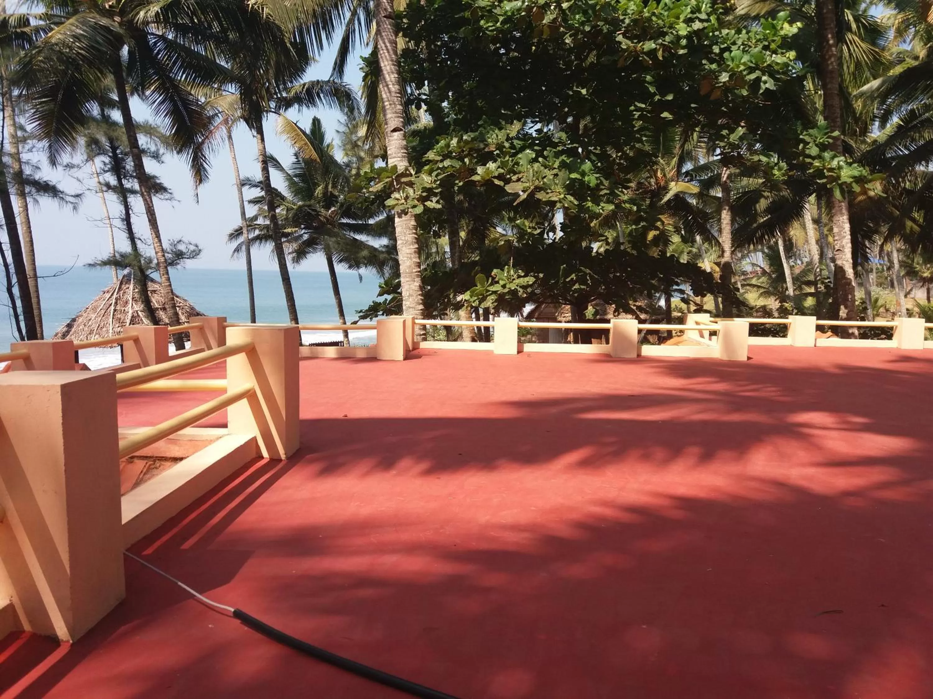 Balcony/Terrace in Sukriti beach Resort