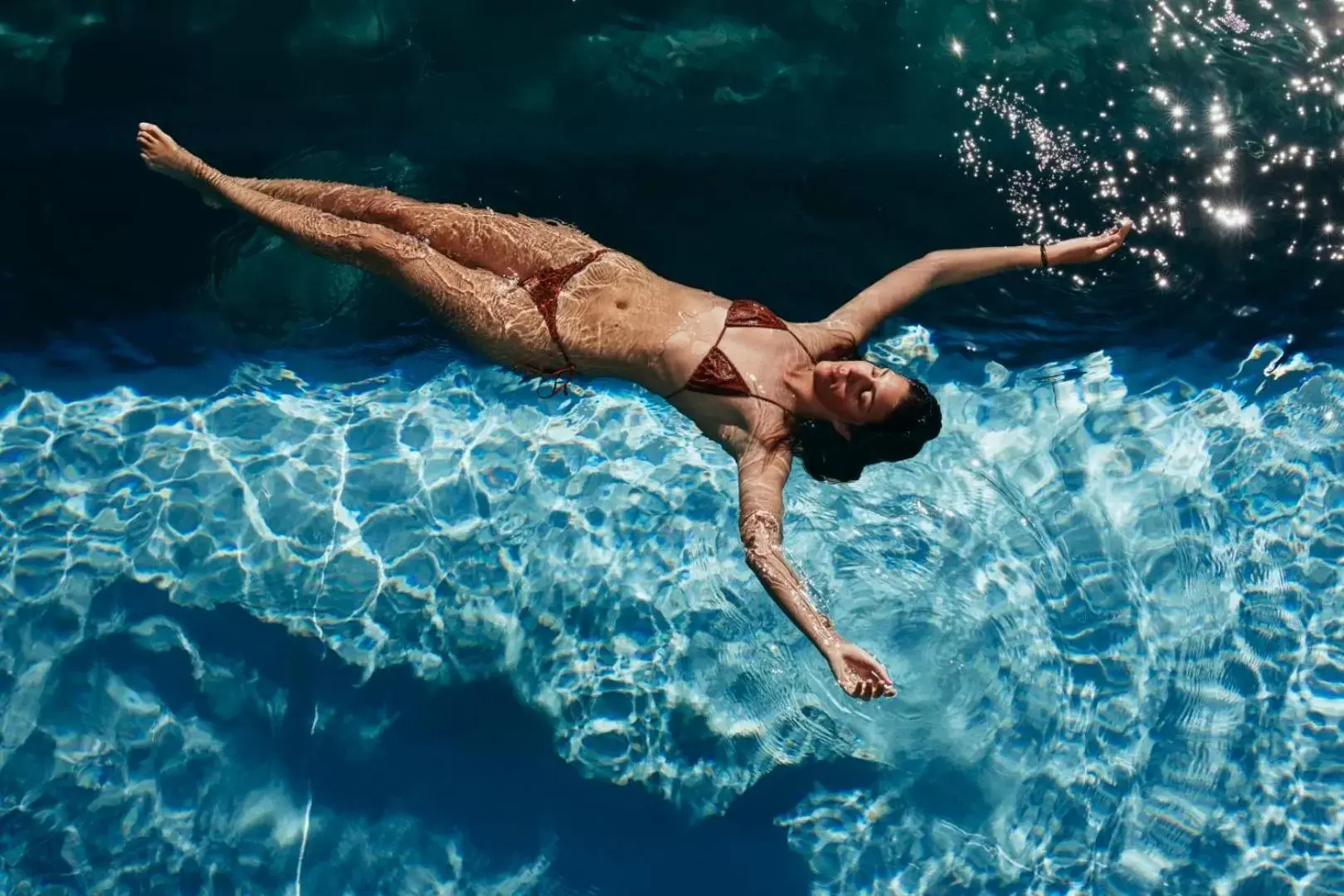 Swimming pool in The Cambrian Swimming pool in The Cambrian