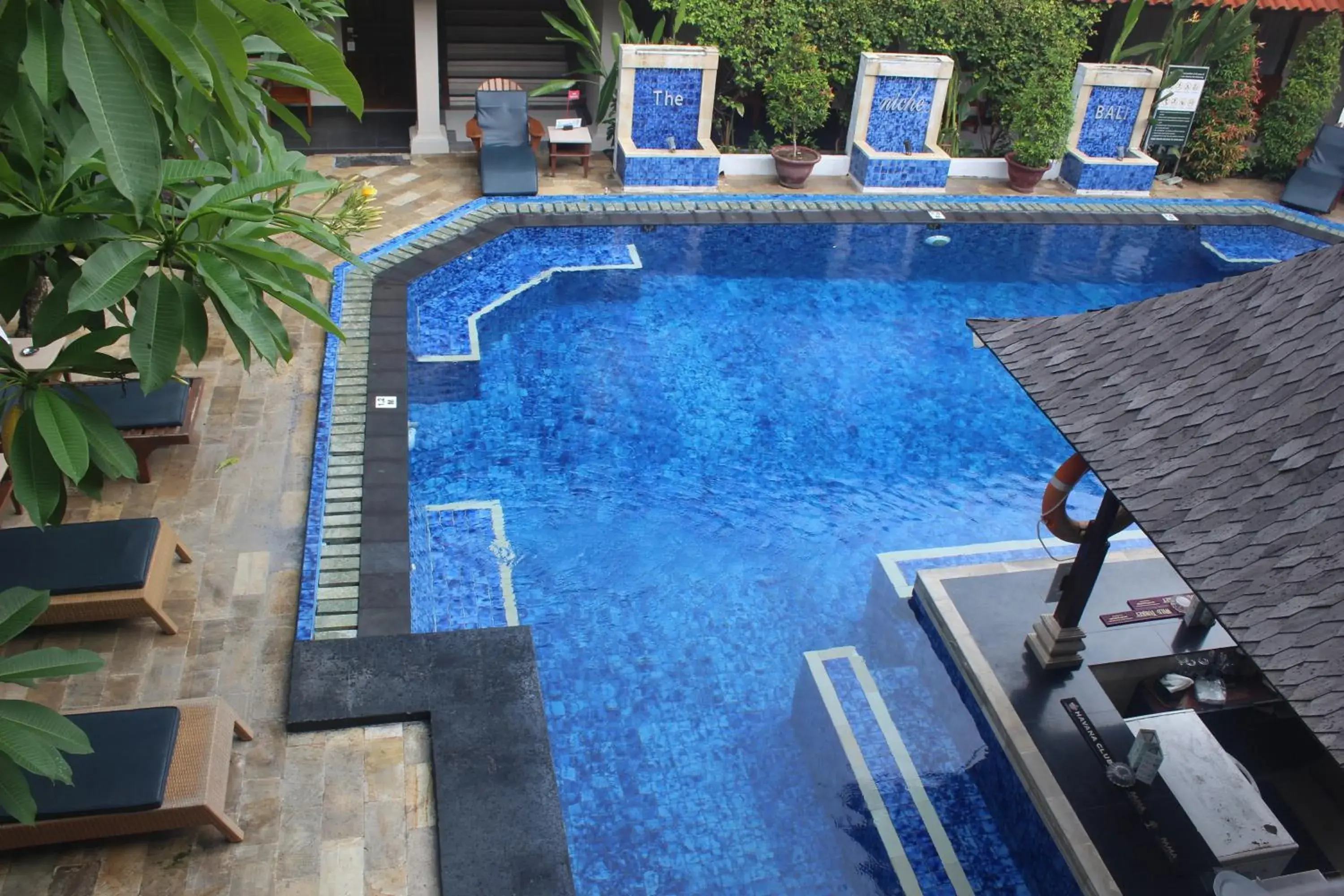 Pool view in The Niche Bali Pool view in The Niche Bali