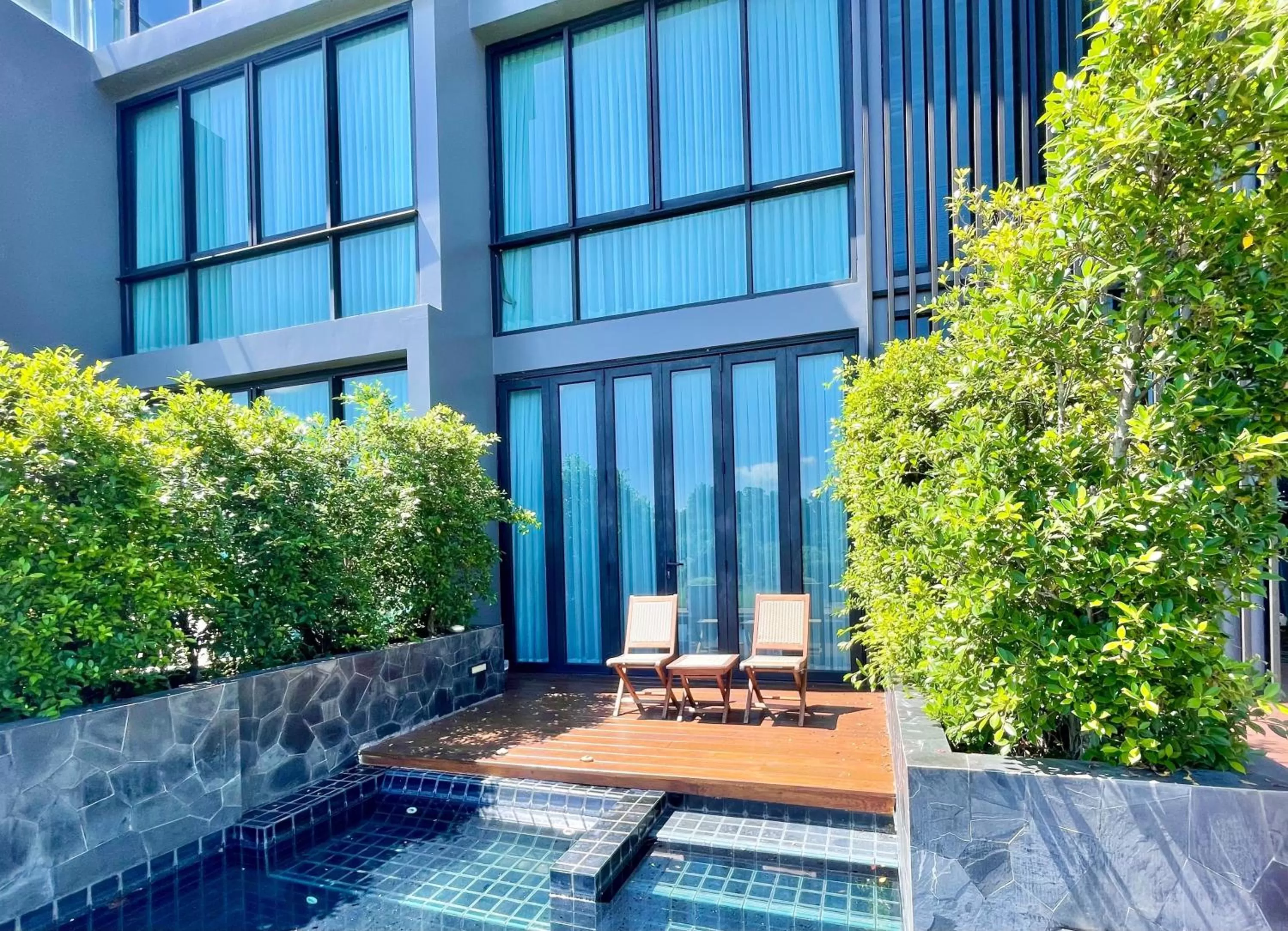 Pool view in Zensala Riverpark Resort-SHA Extra Plus