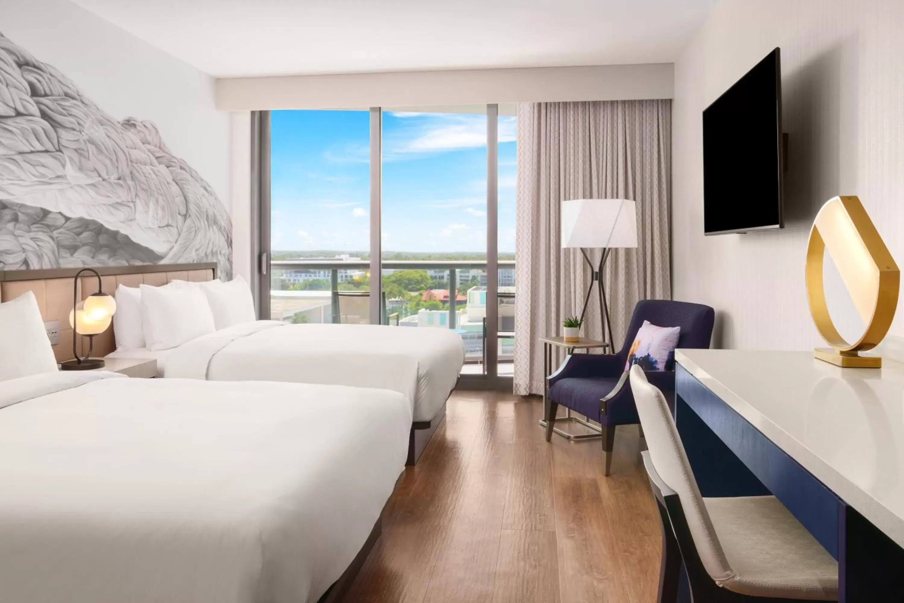 Photo of the whole room, Mountain View in Hyatt Centric Las Olas Fort Lauderdale