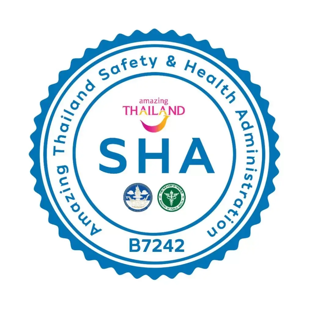 Logo/Certificate/Sign in The Bangkok Cha Cha Suite - SHA Certified