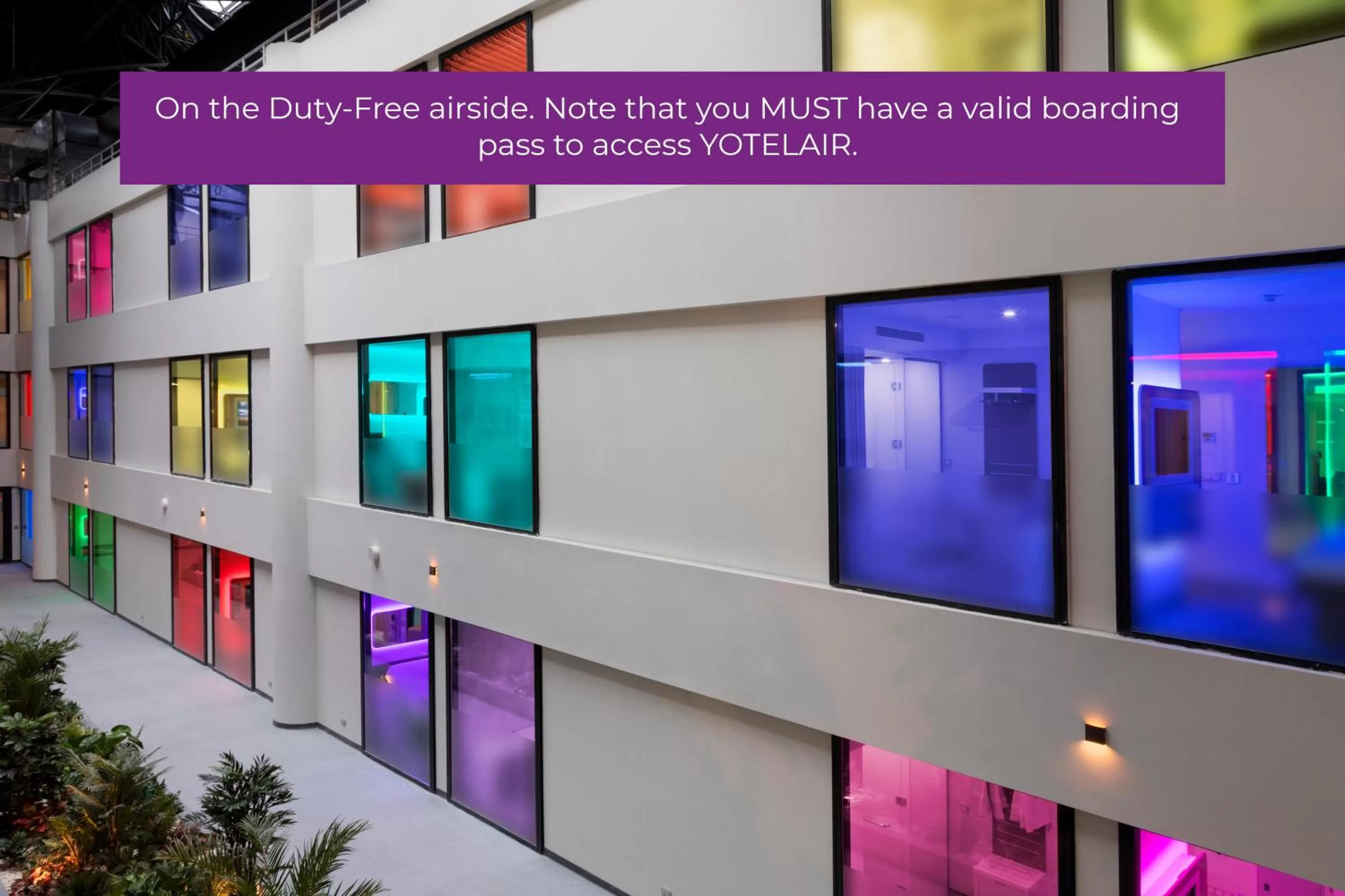 Property building in YOTELAIR Istanbul Airport, Duty free - International Transit area