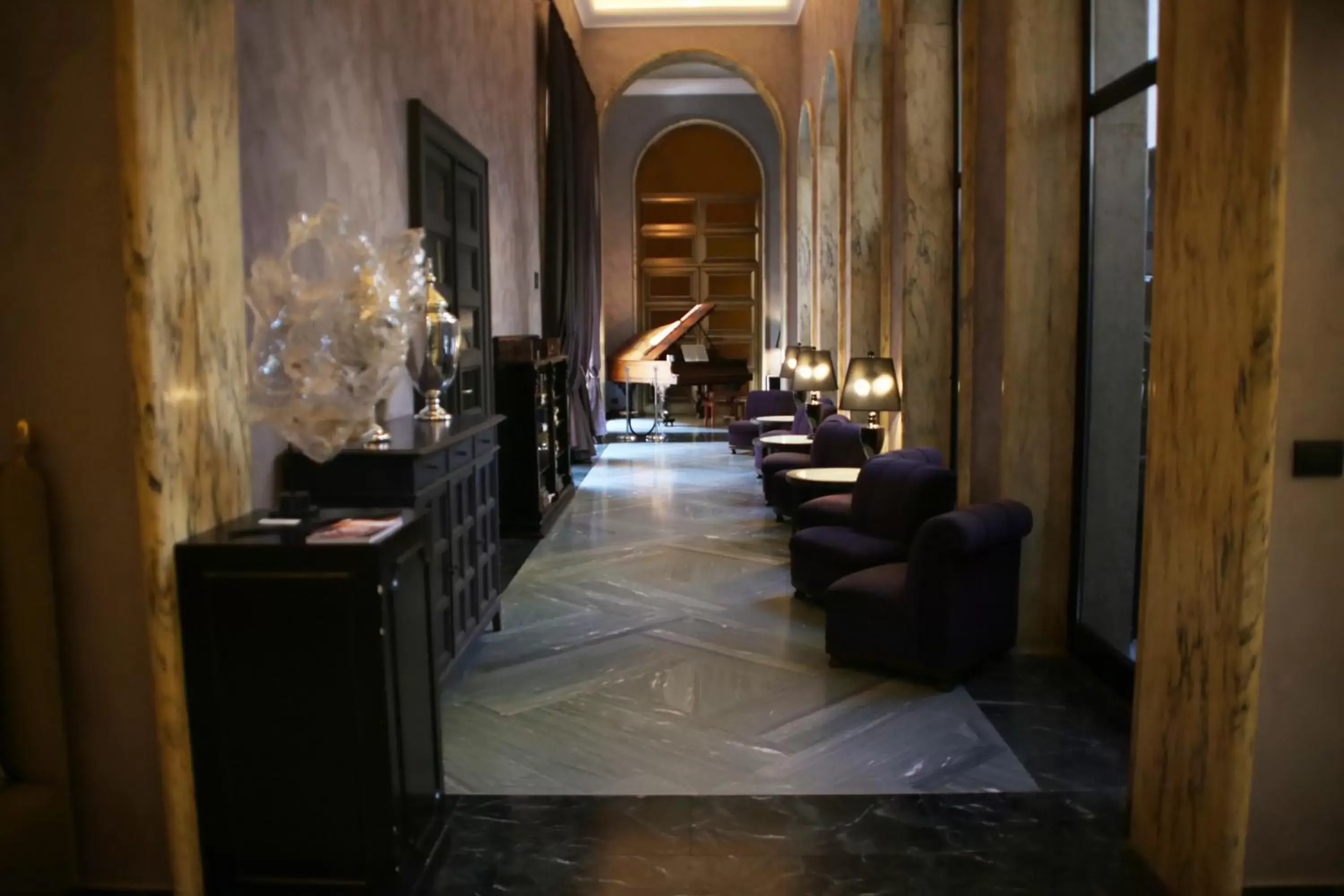 Lobby or reception in TH Roma - Carpegna Palace