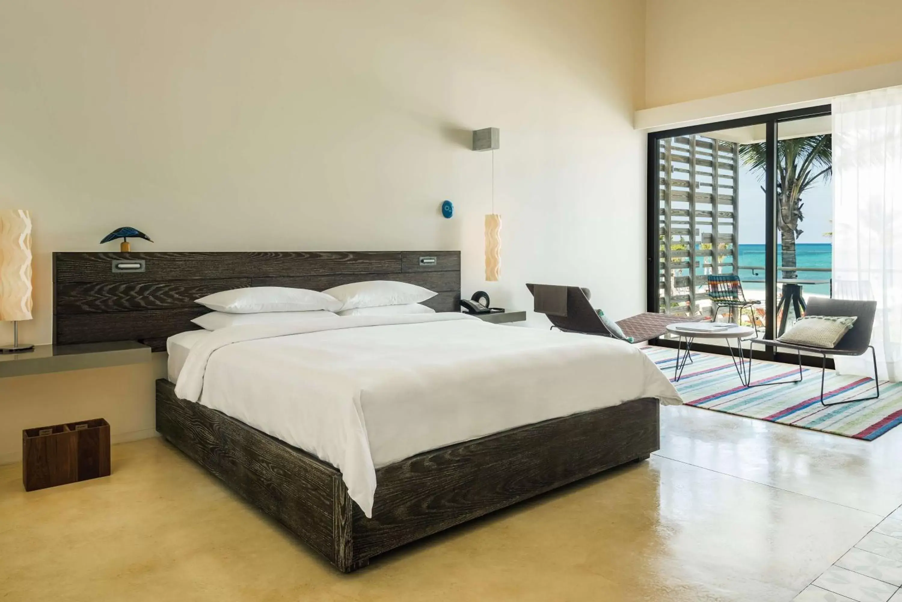Bedroom, Bed in Andaz Mayakoba - a concept by Hyatt