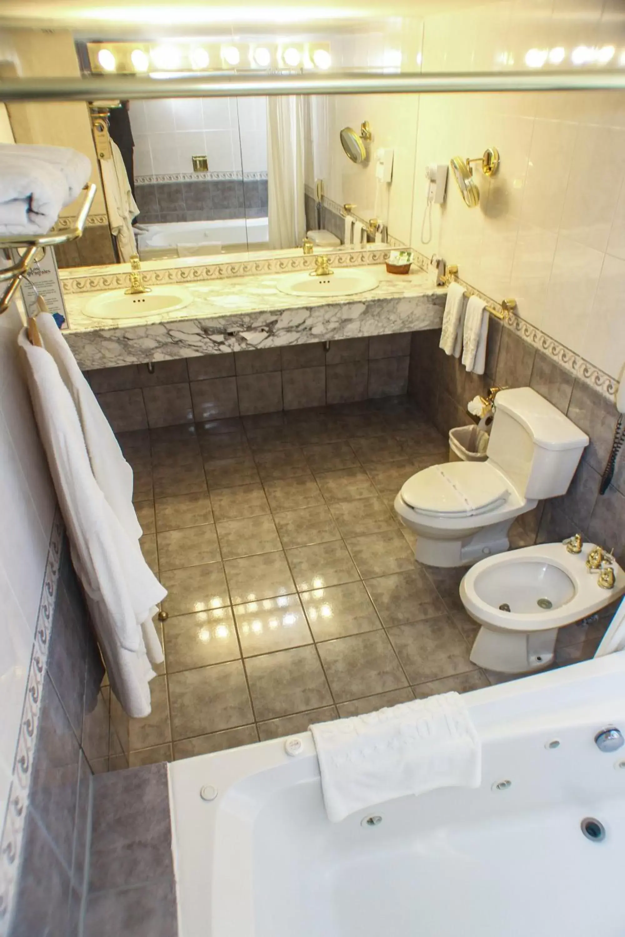 Bathroom in Hotel Los Parrales