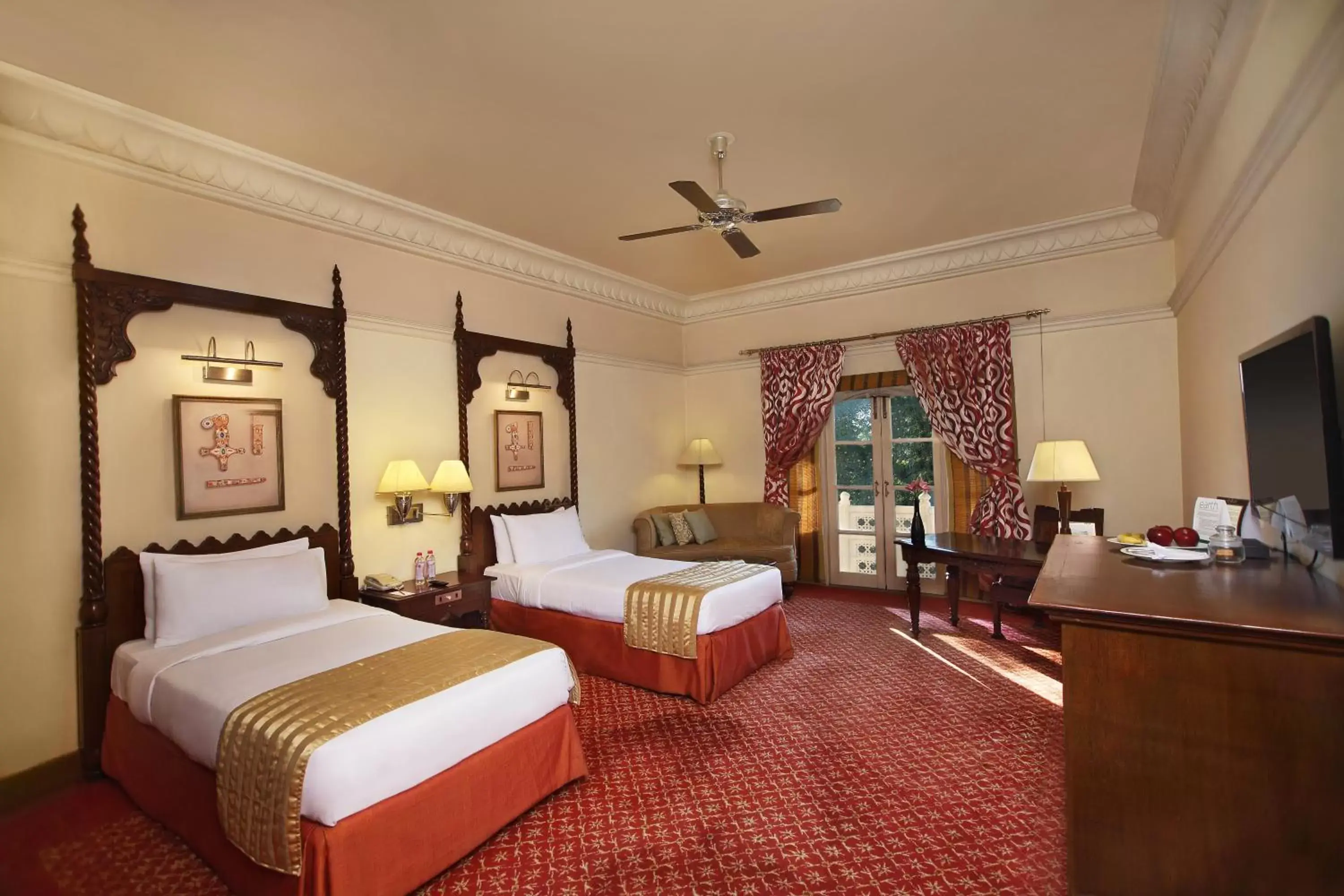 Bed in Taj Hari Mahal Jodhpur Bed in Taj Hari Mahal Jodhpur