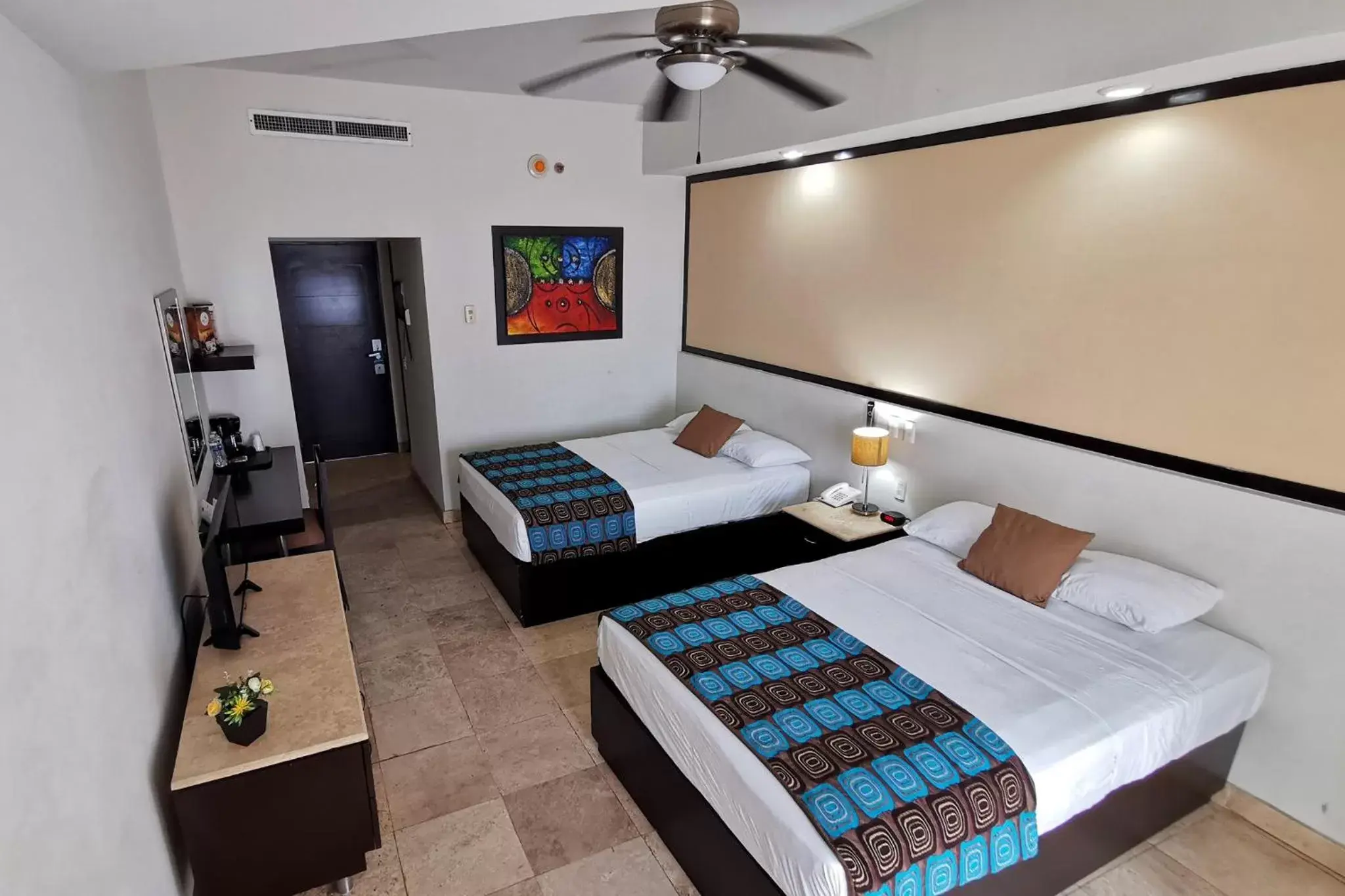 Photo of the whole room, Bed in Coral Island Beach View Hotel