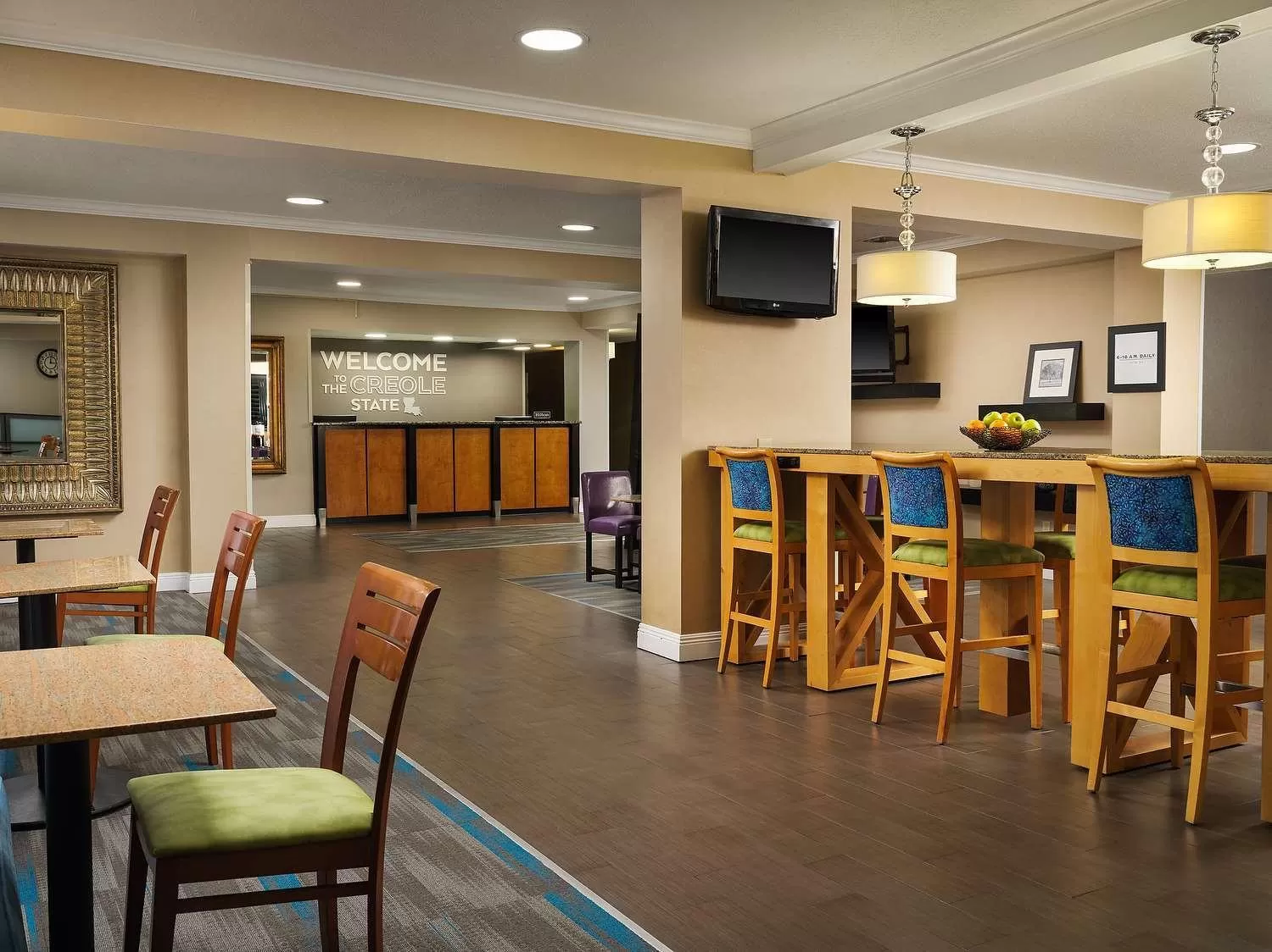 Lobby or reception in Hampton Inn Covington/Mandeville