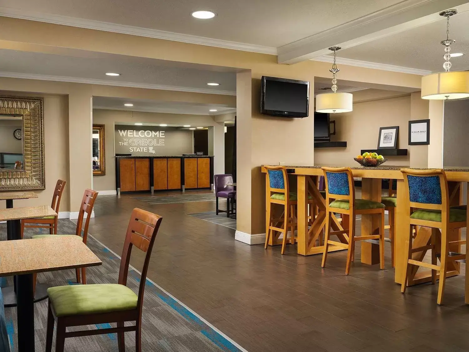 Lobby or reception in Hampton Inn Covington/Mandeville