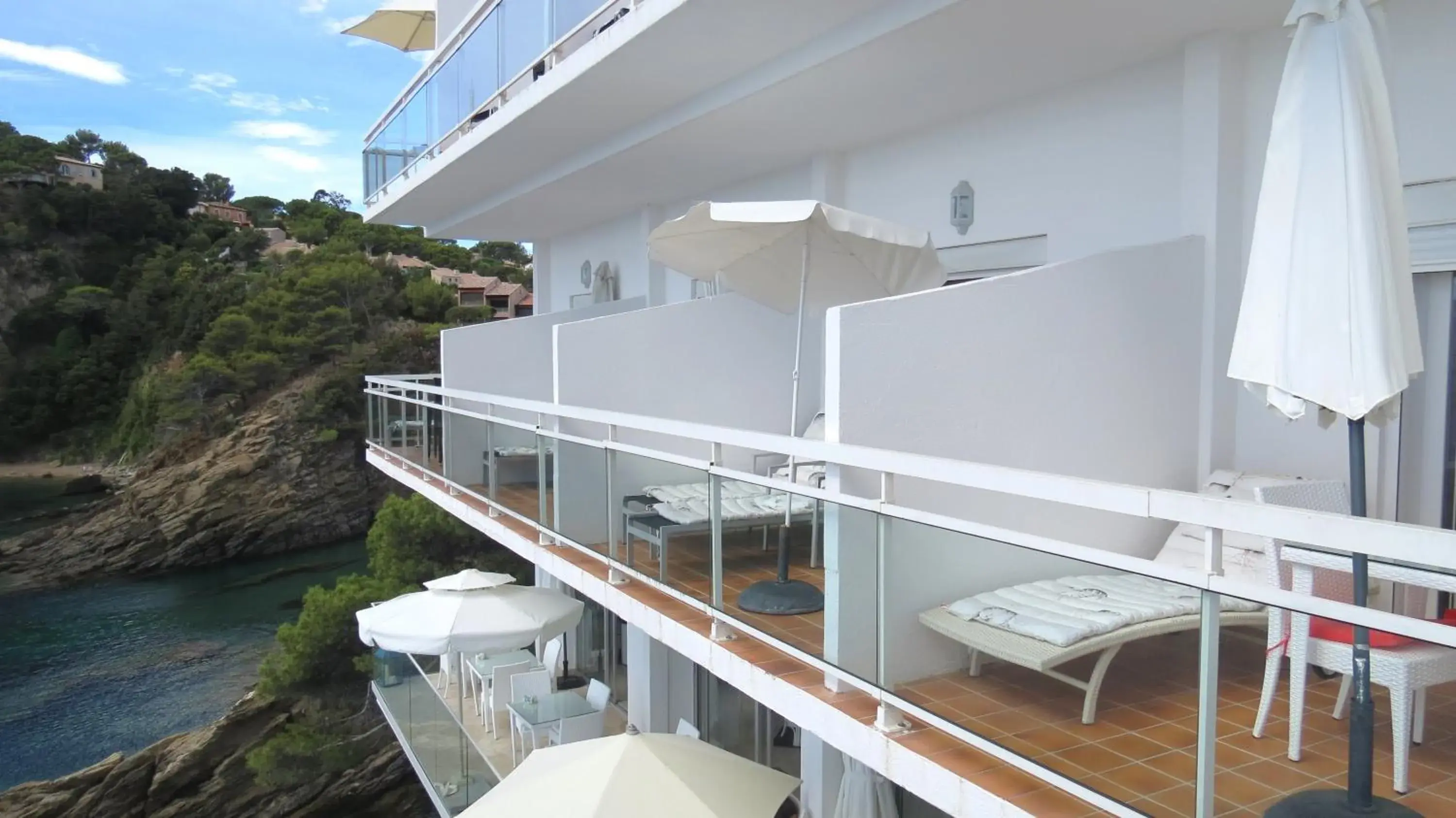Balcony/Terrace in Hotel La Calanque