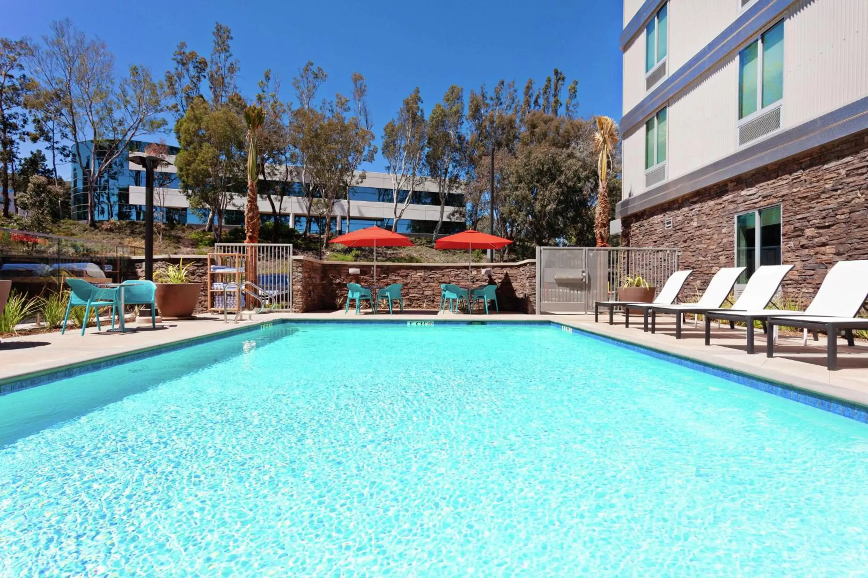 Pool view, Swimming Pool in Home2 Suites By Hilton Temecula
