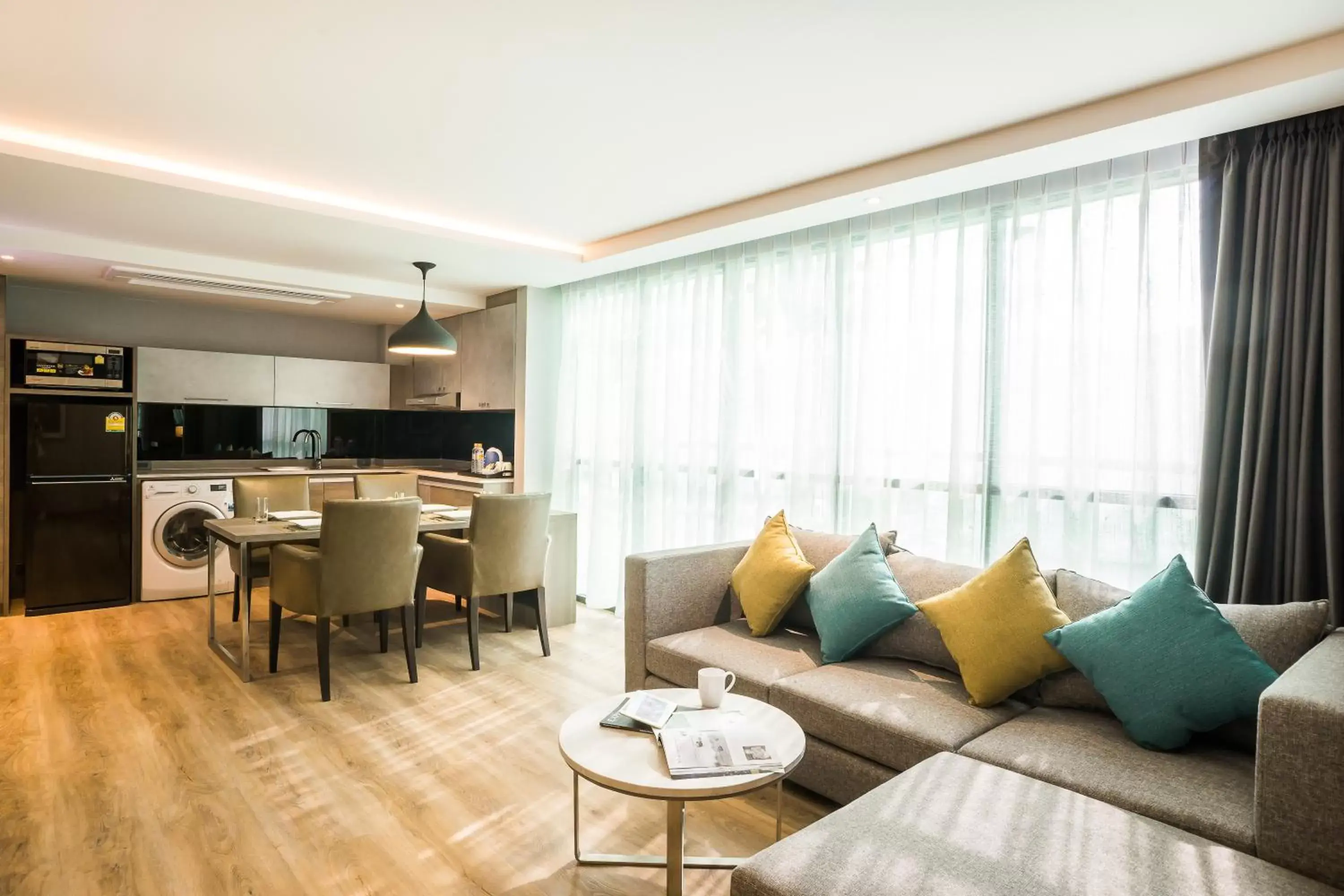 Living room, Seating Area in Citrus Suites Sukhumvit 6 by Compass Hospitality