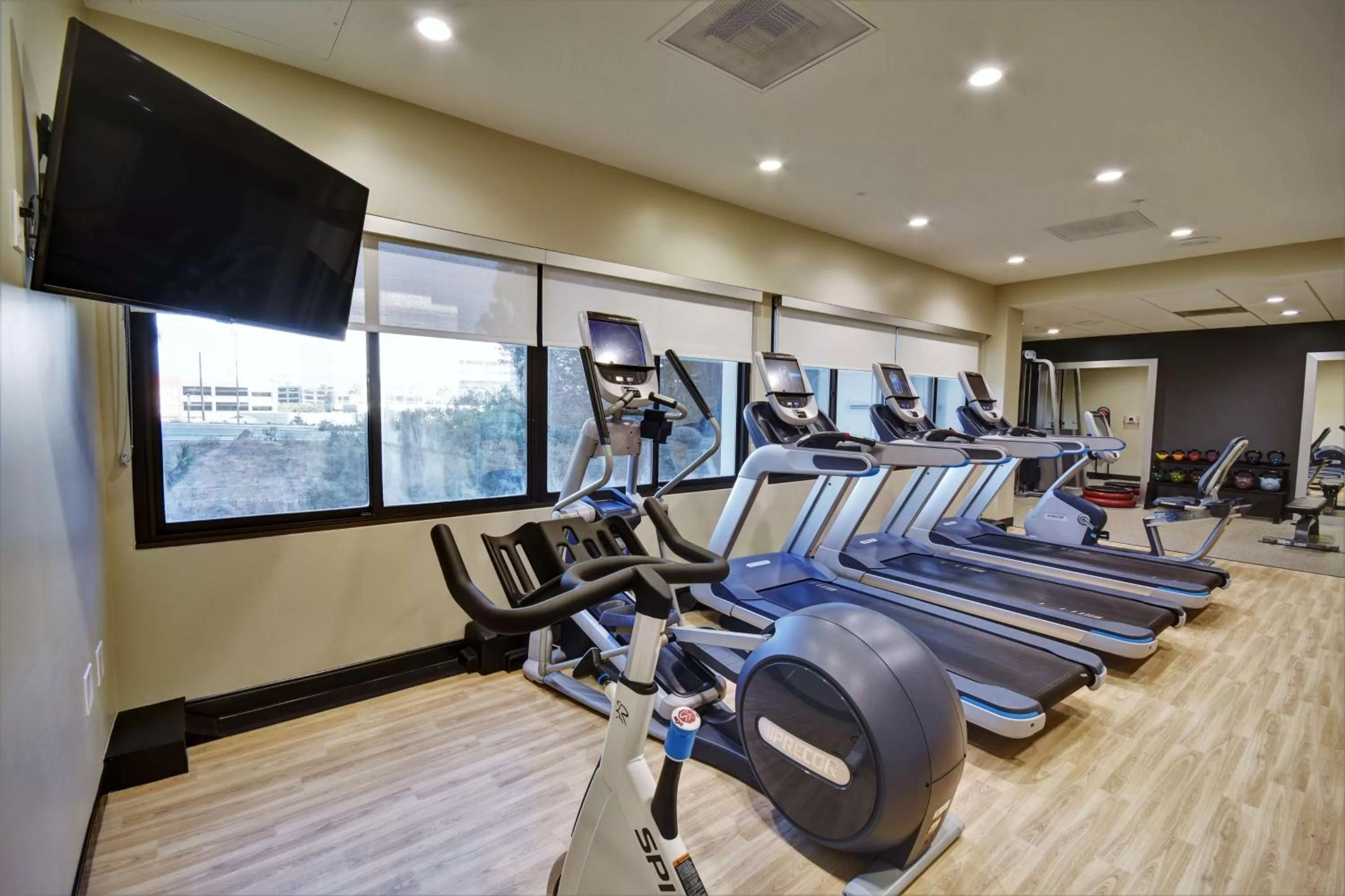 Fitness centre/facilities in Embassy Suites by Hilton Santa Clara Silicon Valley