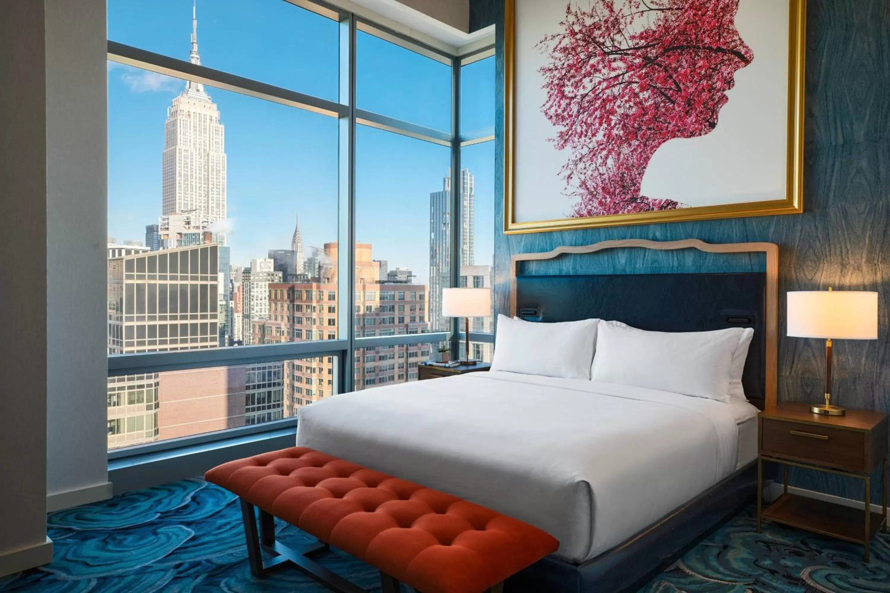 Bedroom, Bed in Renaissance New York Chelsea Hotel