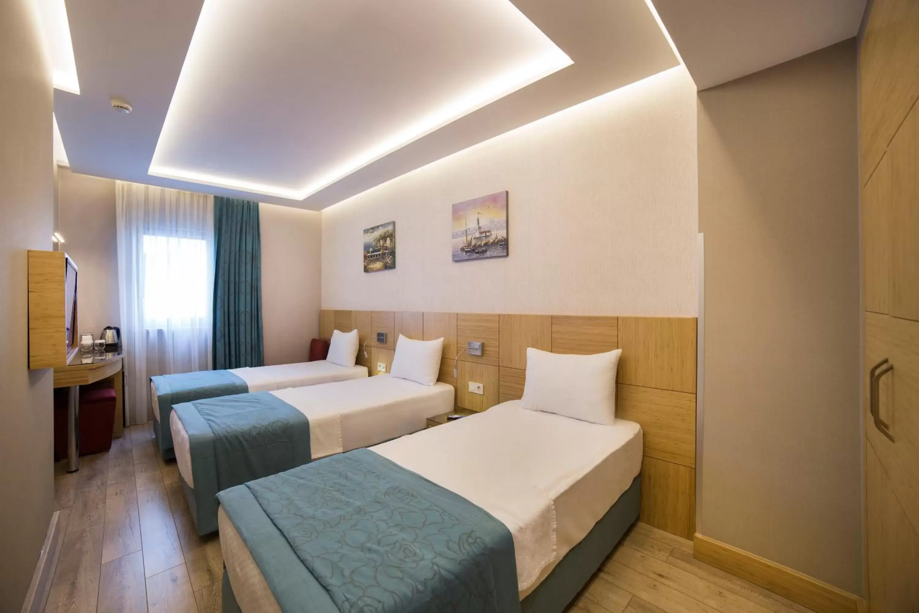Bed in Meretto Hotel LALELİ