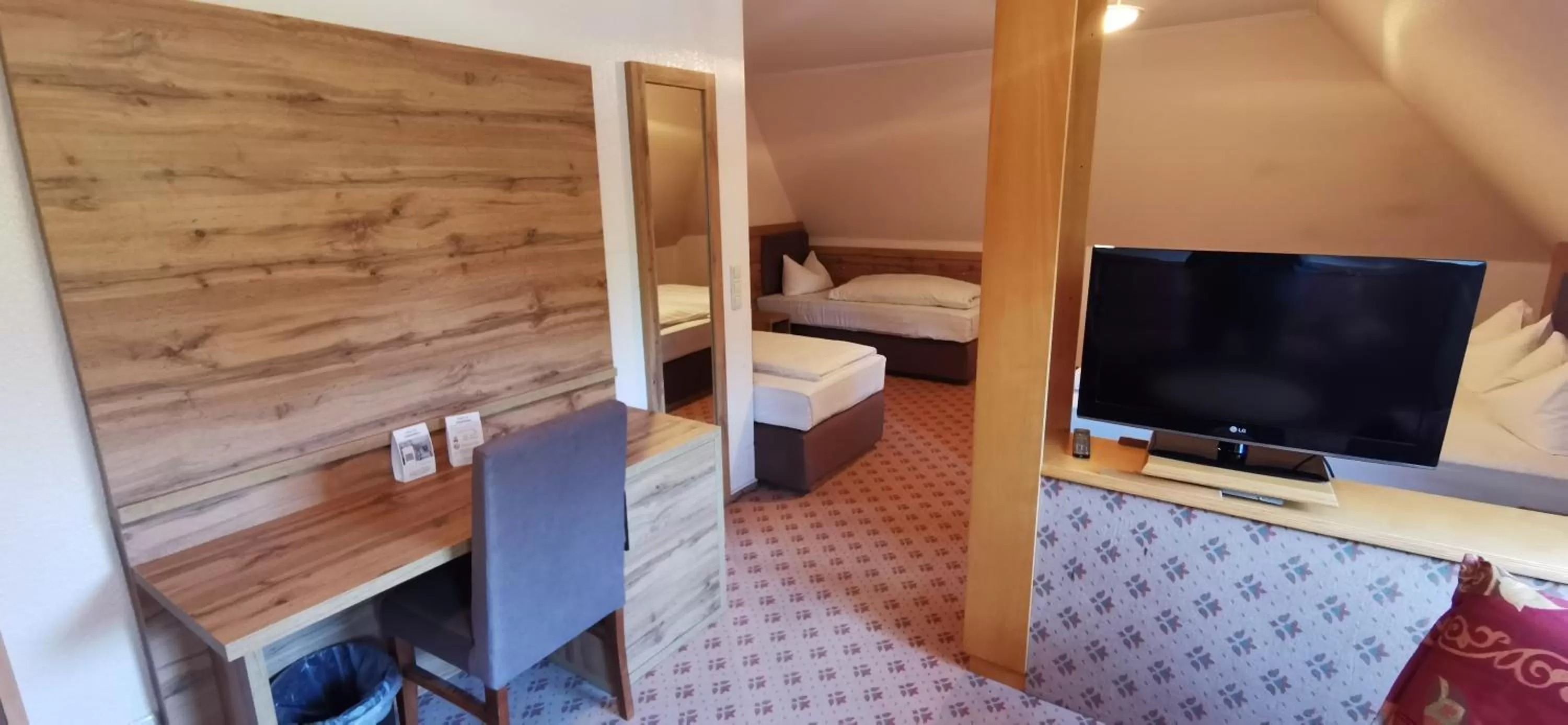 Bed in Heidehotel Soltauer Hof