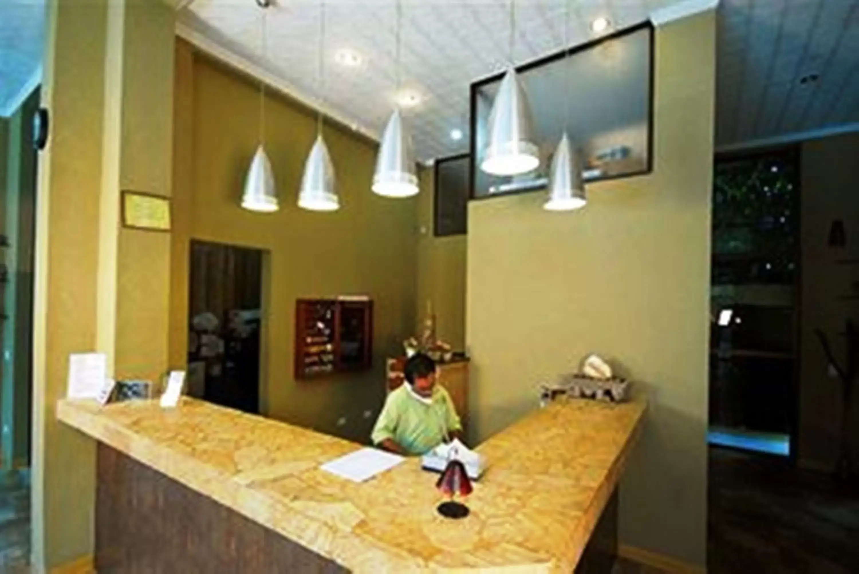 Lounge or bar, Lobby/Reception in Balcon del Mar Beach Front Hotel