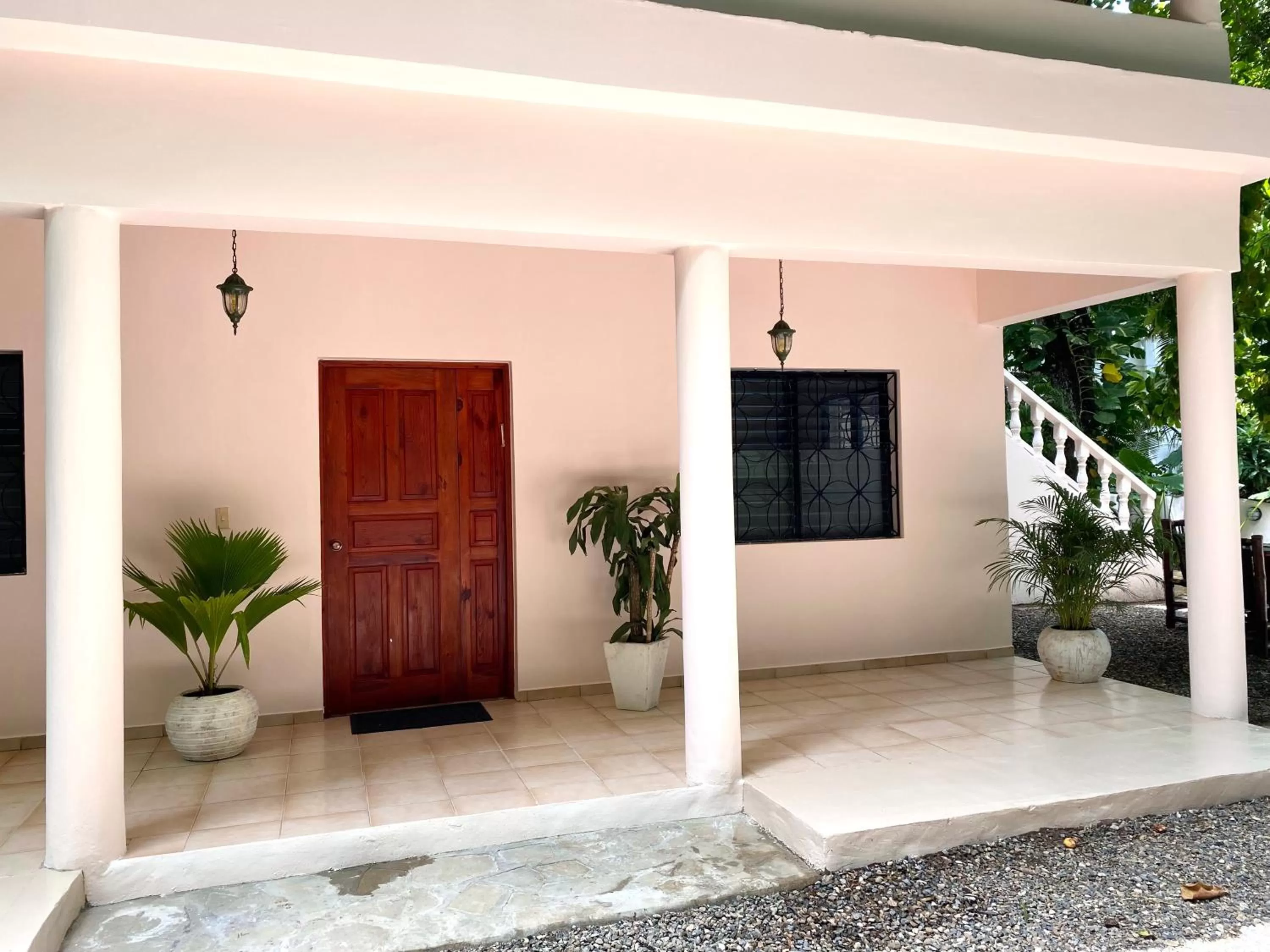 Patio in Hotel Alegria