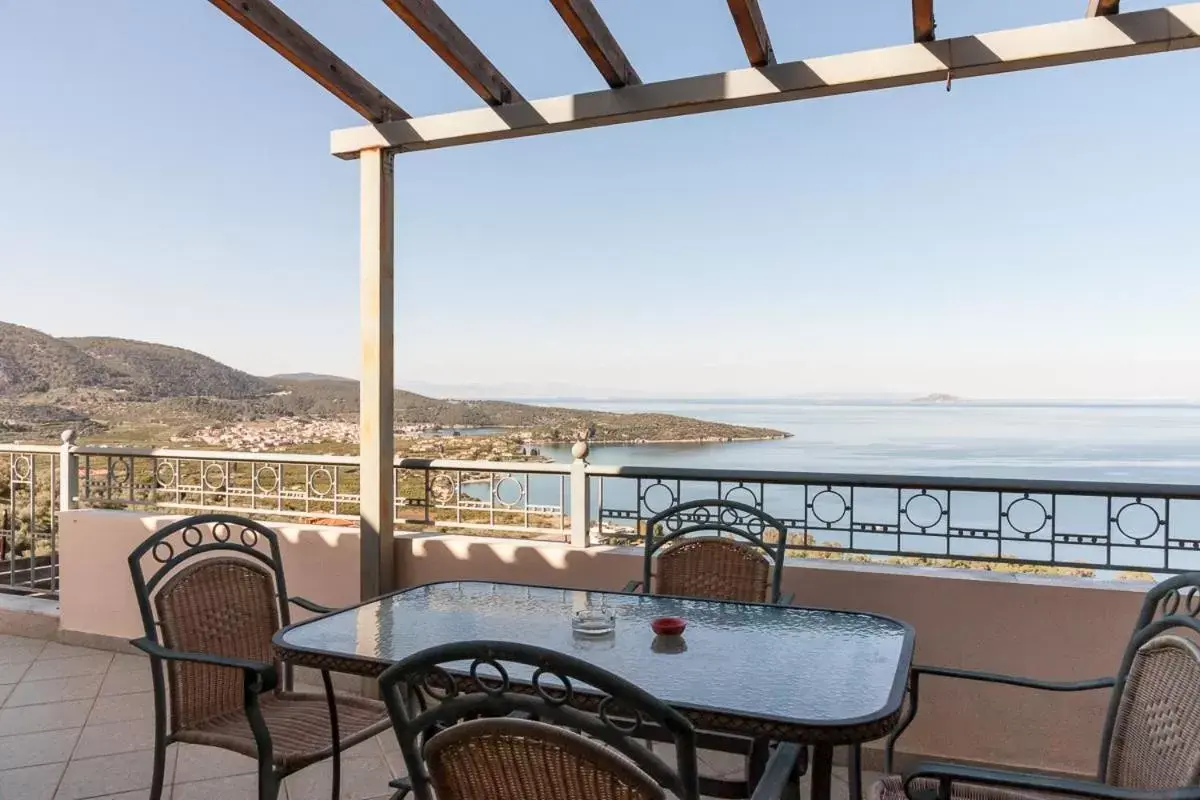 Seating area in Epidavros Seascape