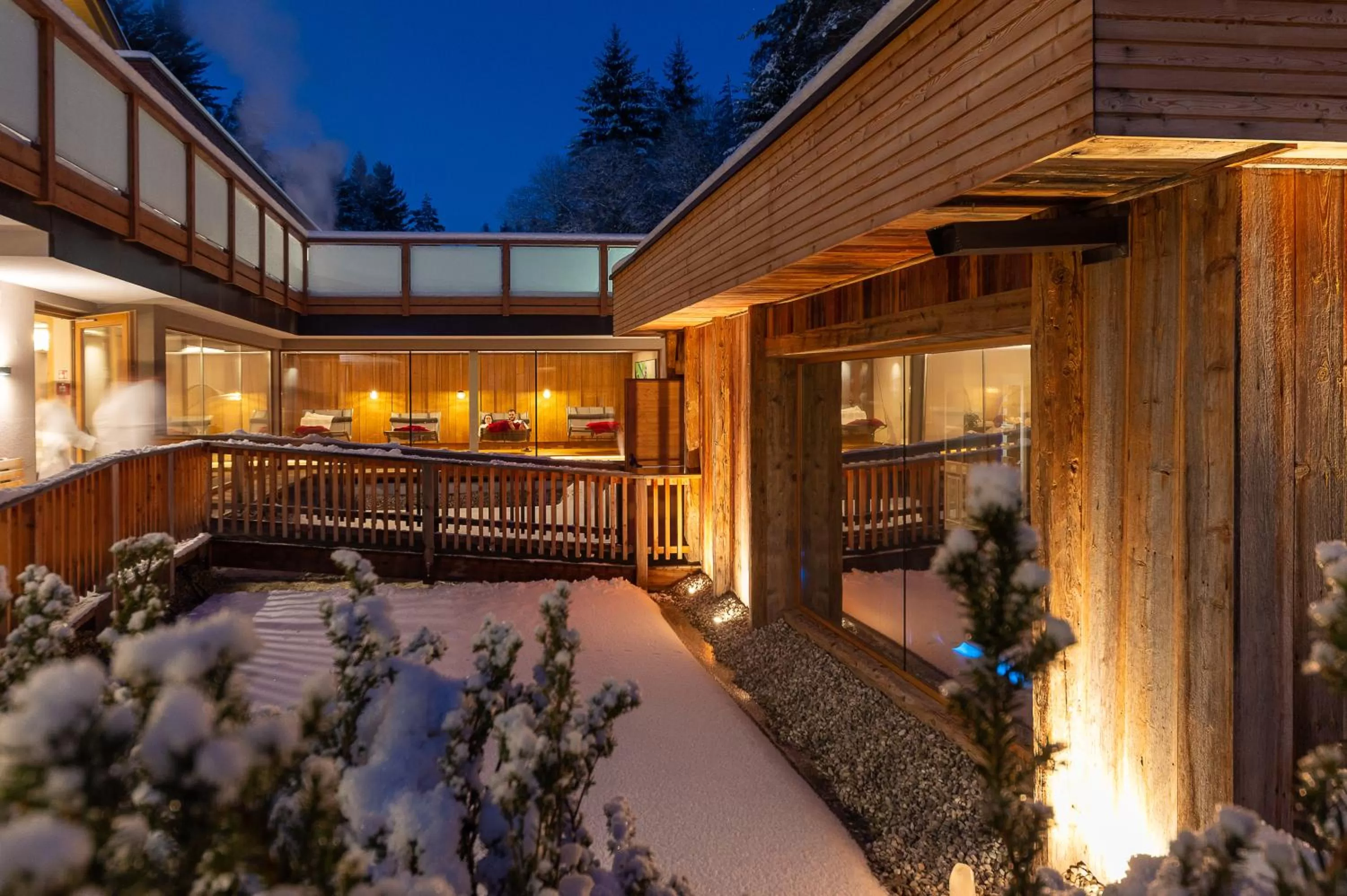 Sauna in Hotel Weiher Green Lake