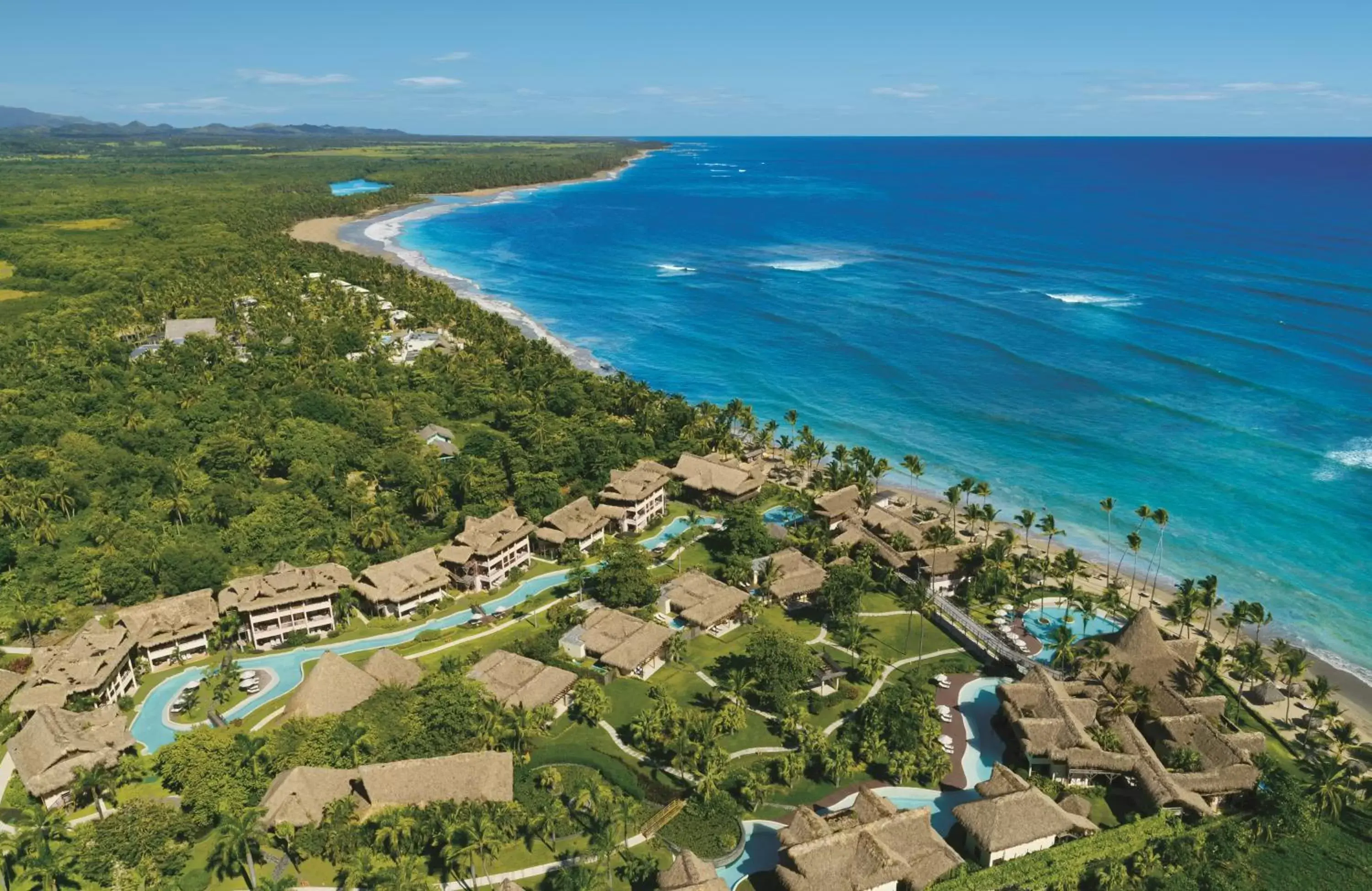 Bird's eye view, Bird's-eye View in Zoëtry Agua Punta Cana, Punta Cana, Dominican Republic