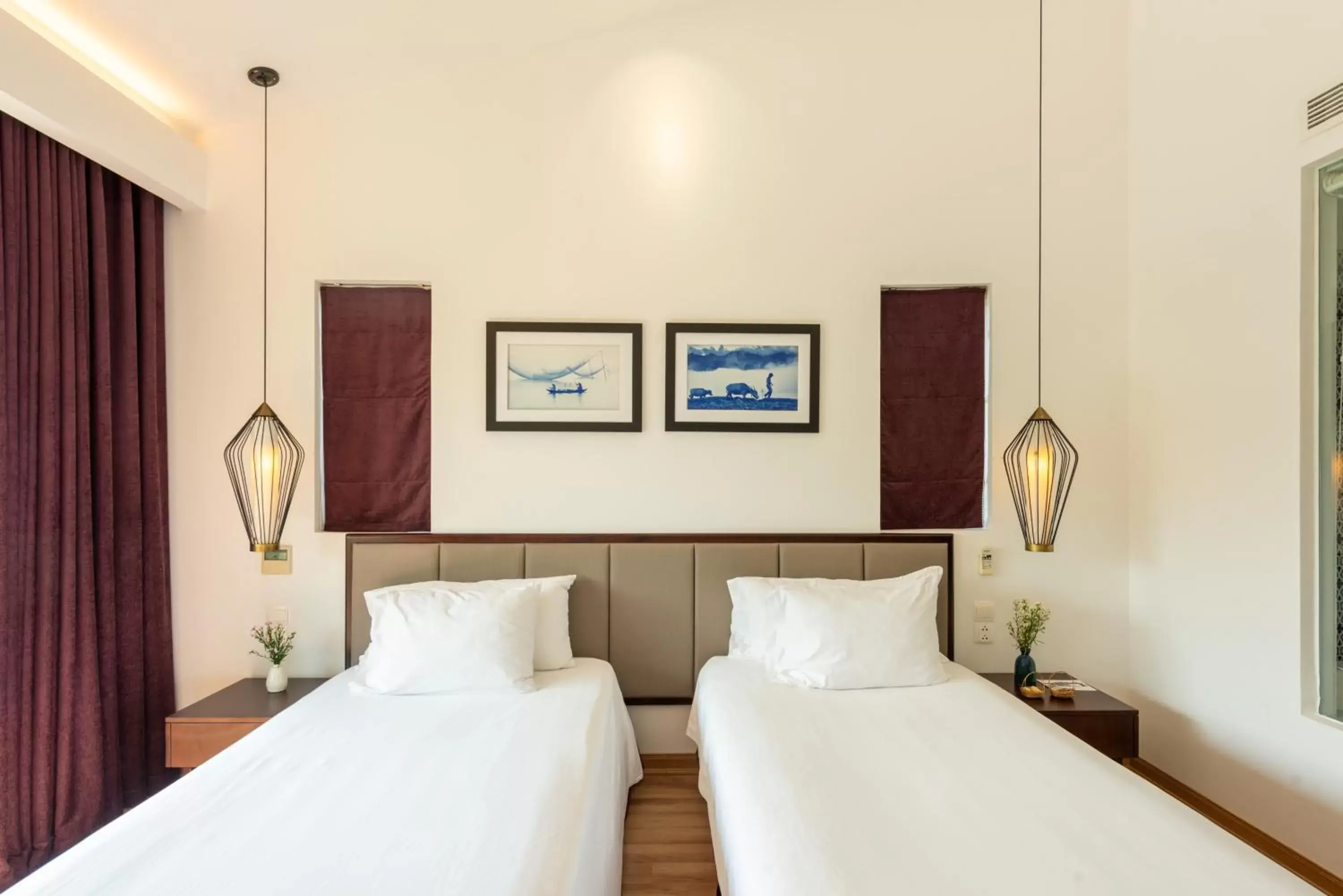 Bed in SENVILA Boutique Resort & Spa