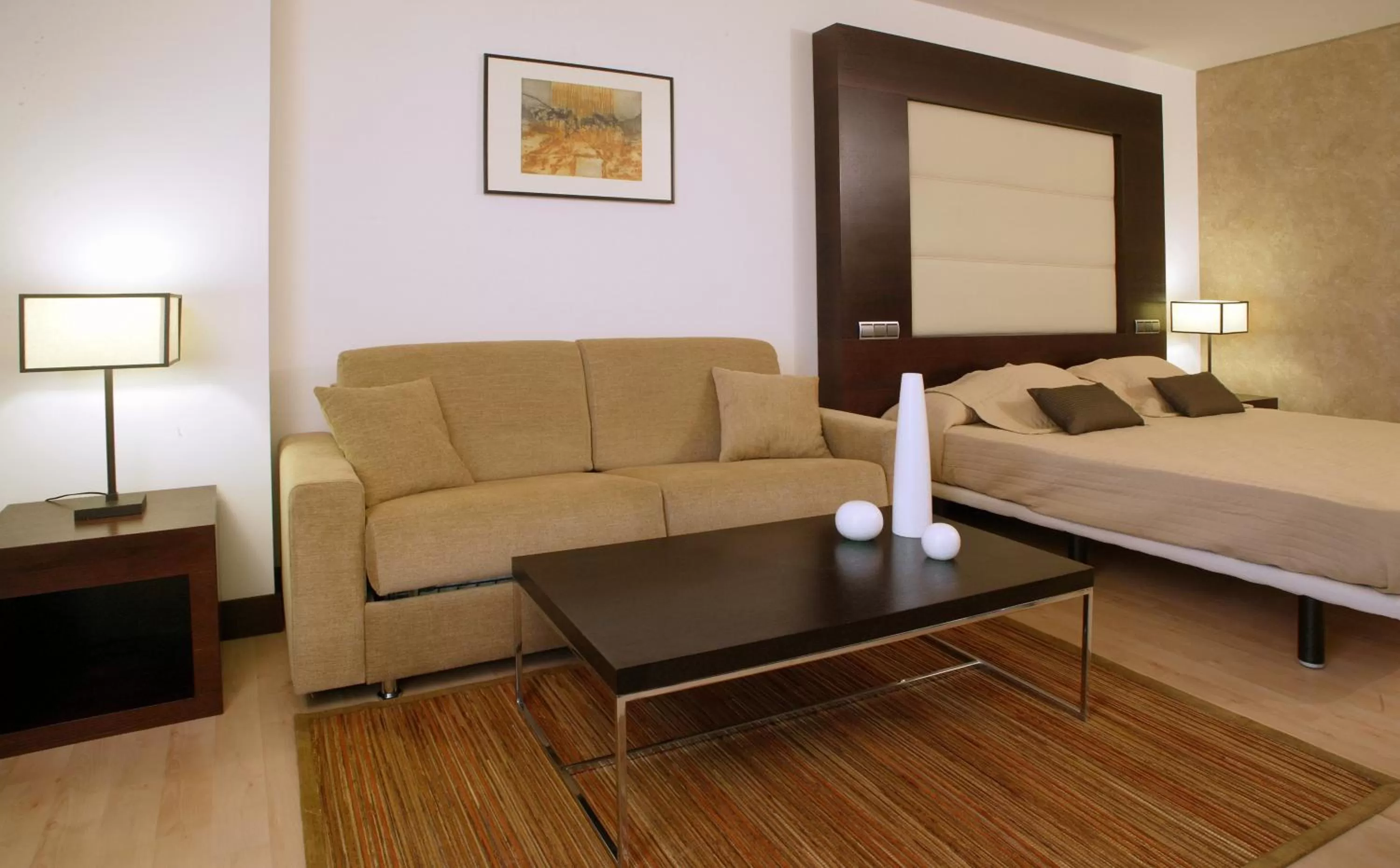 Bed in Eurostars i-hotel Madrid