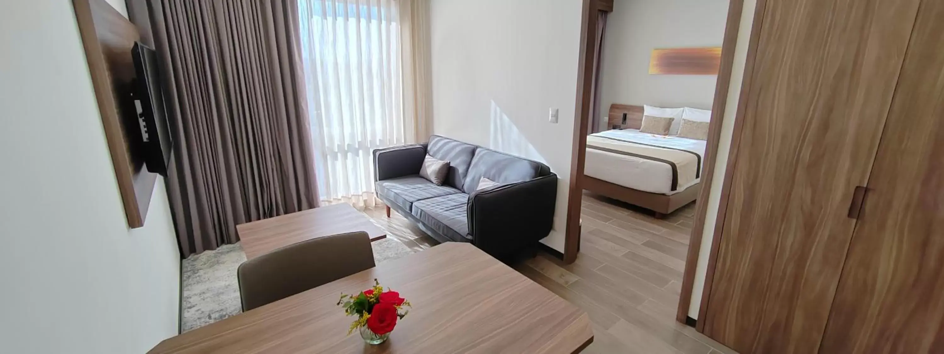 Living room, Bed in FUJITAYA Querétaro Living room, Bed in FUJITAYA Querétaro