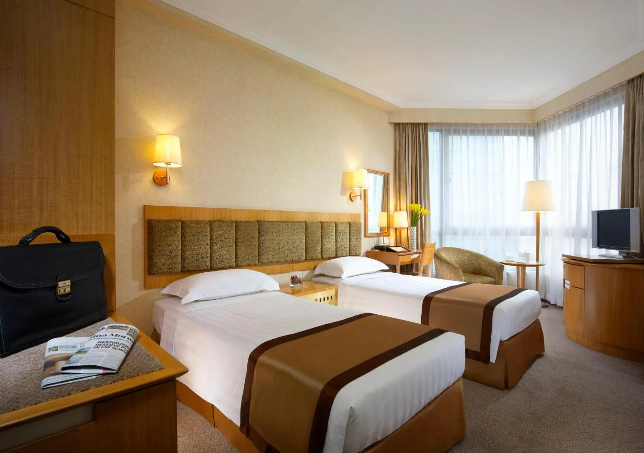 Bed in The Harbourview - Chinese YMCA of Hong Kong